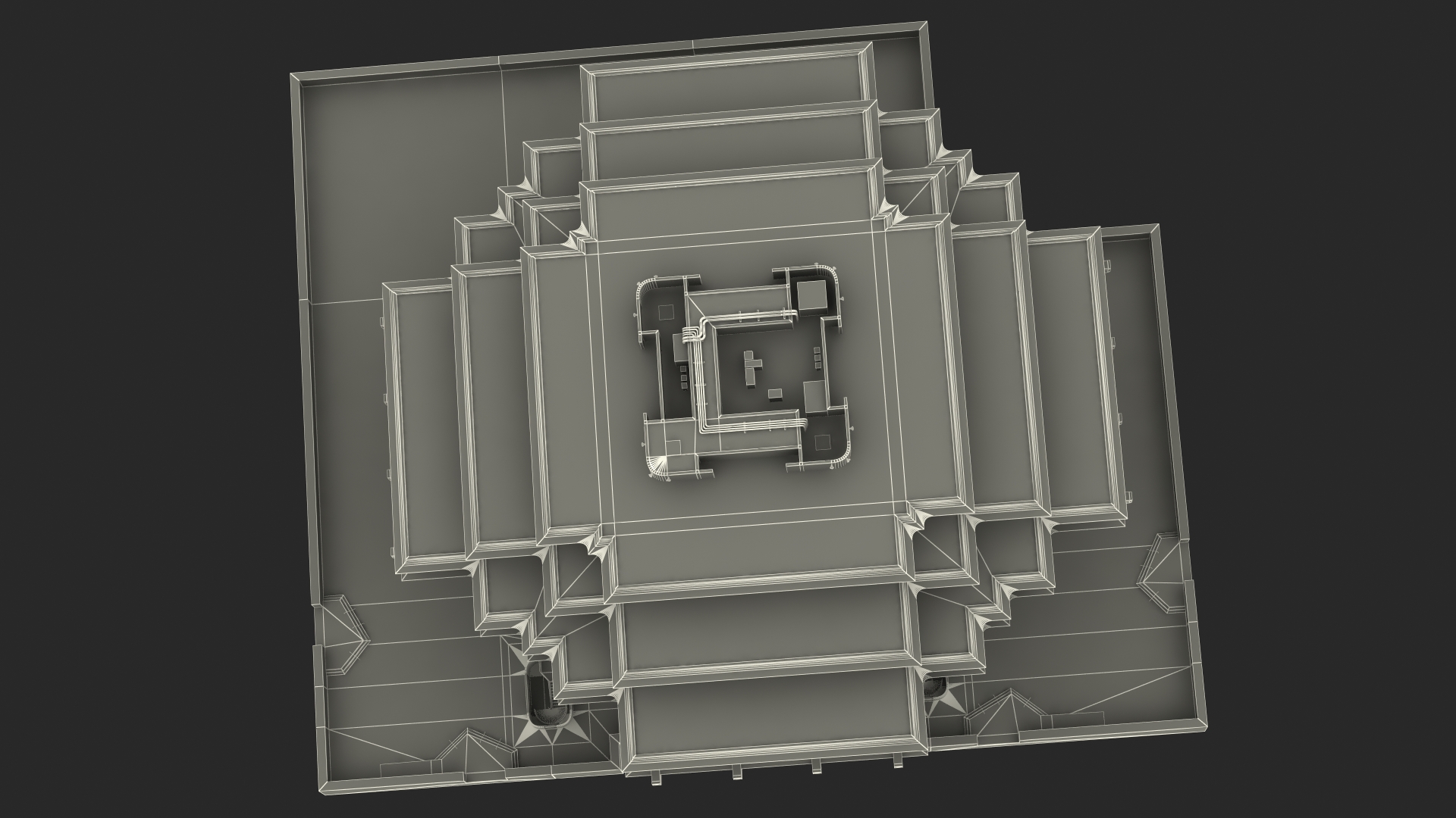 Geisel Library 3D model