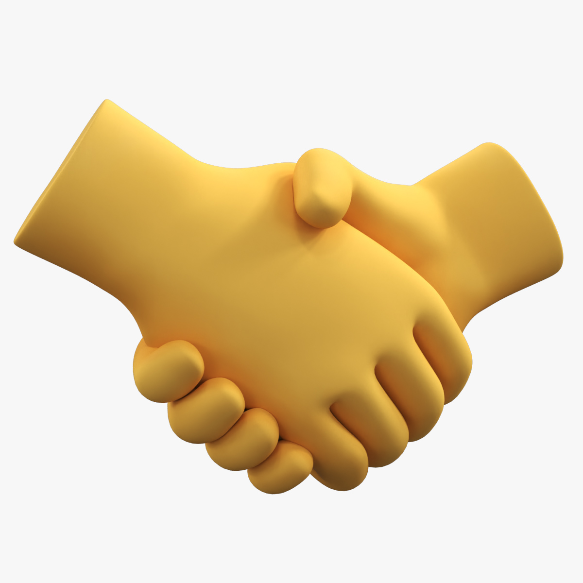 Hand Gesture Emoji 3D model preview