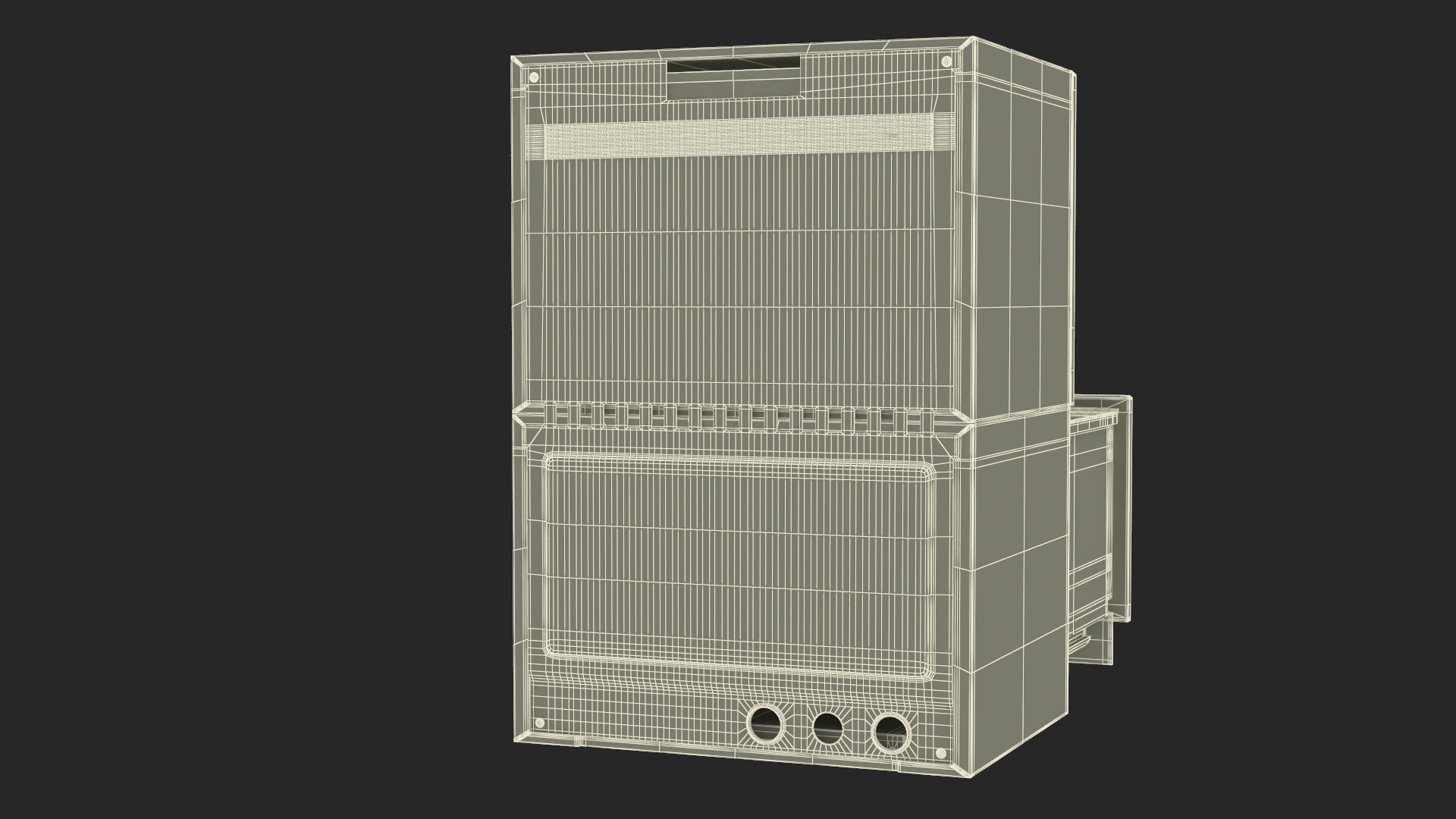 Double Drawer Dishwasher 3D model