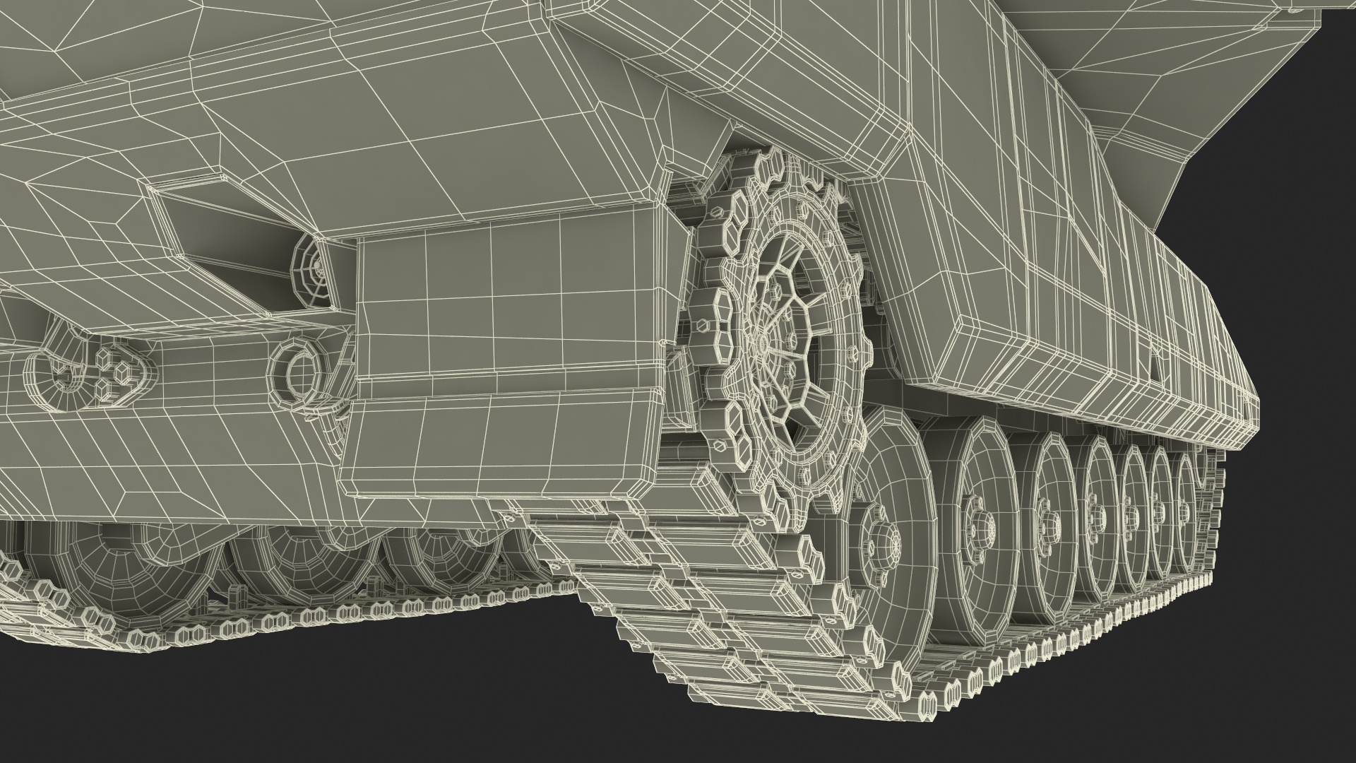 3D Next Gen German MBT Rigged