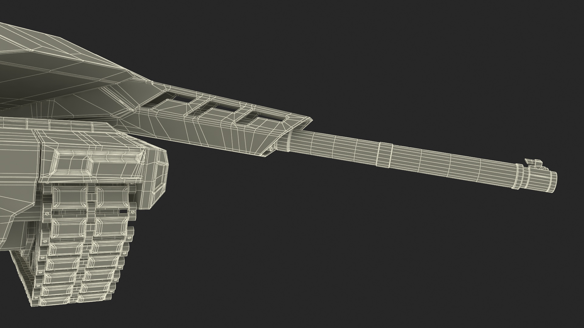 3D Next Gen German MBT Rigged