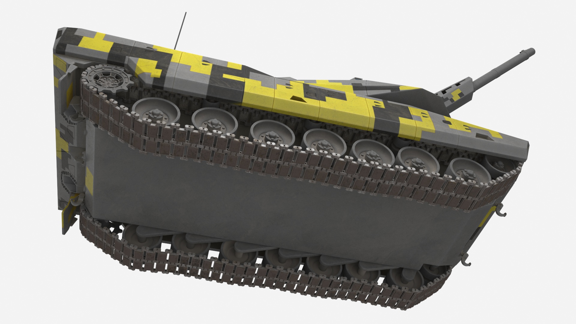 3D Next Gen German MBT Rigged