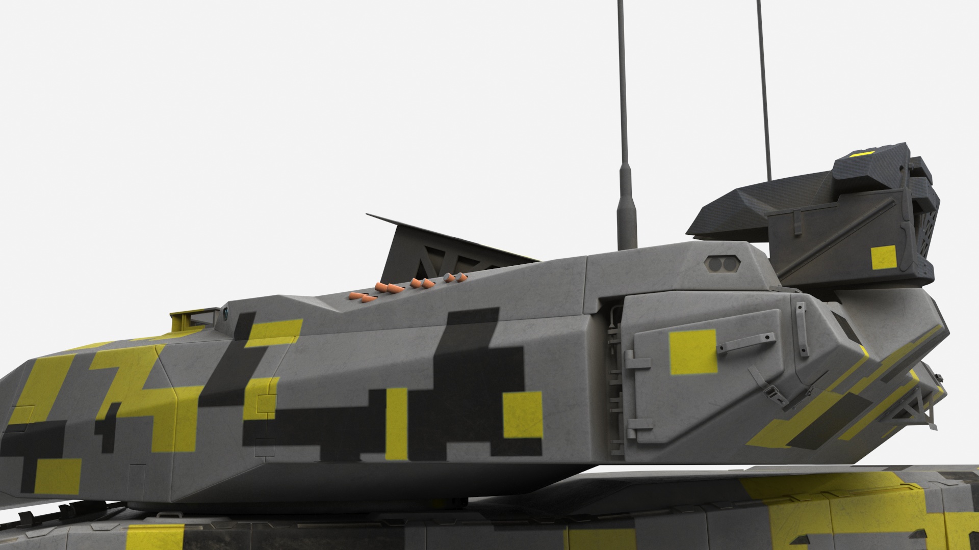 3D Next Gen German MBT Rigged