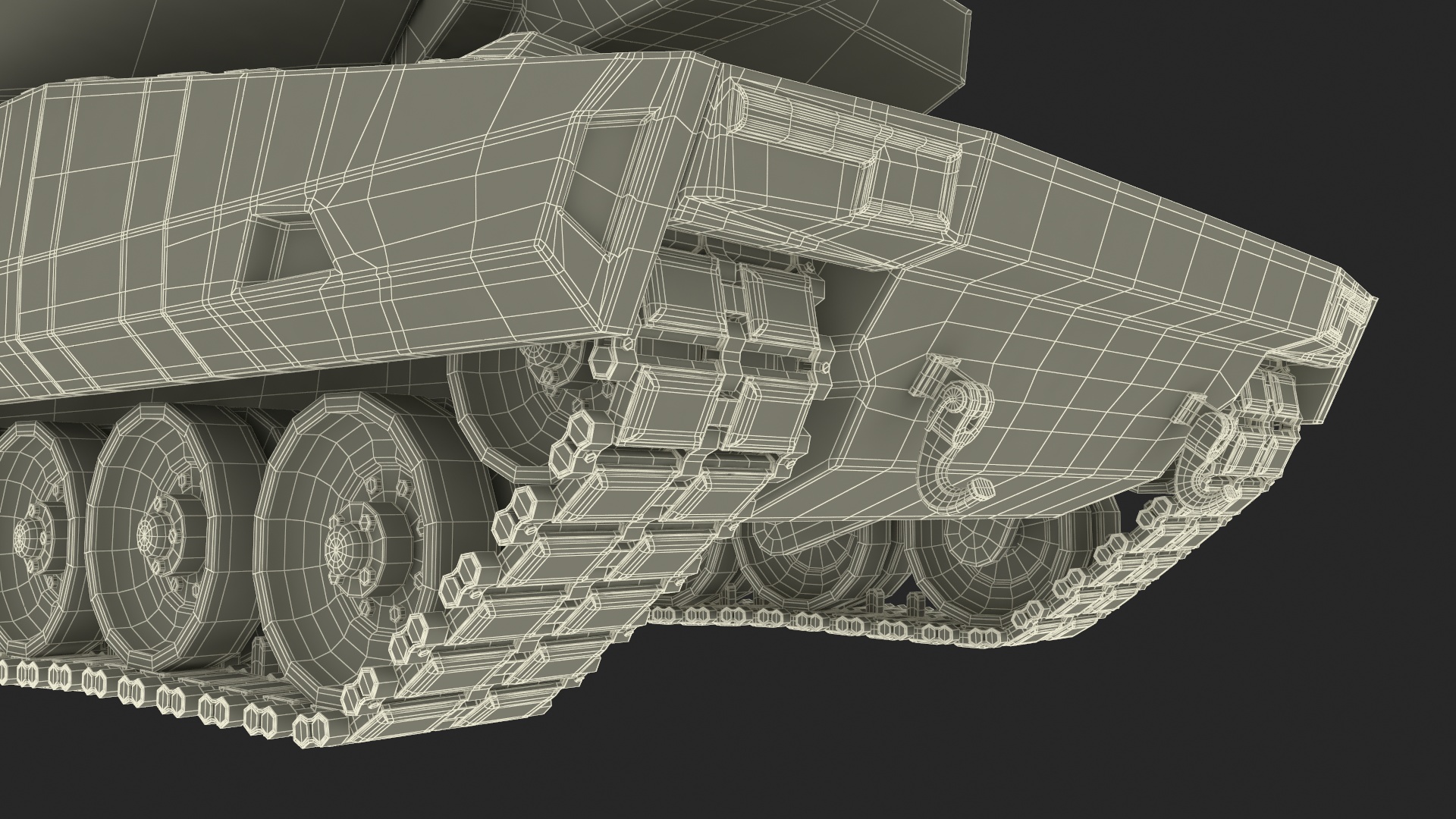 3D Next Gen German MBT Rigged