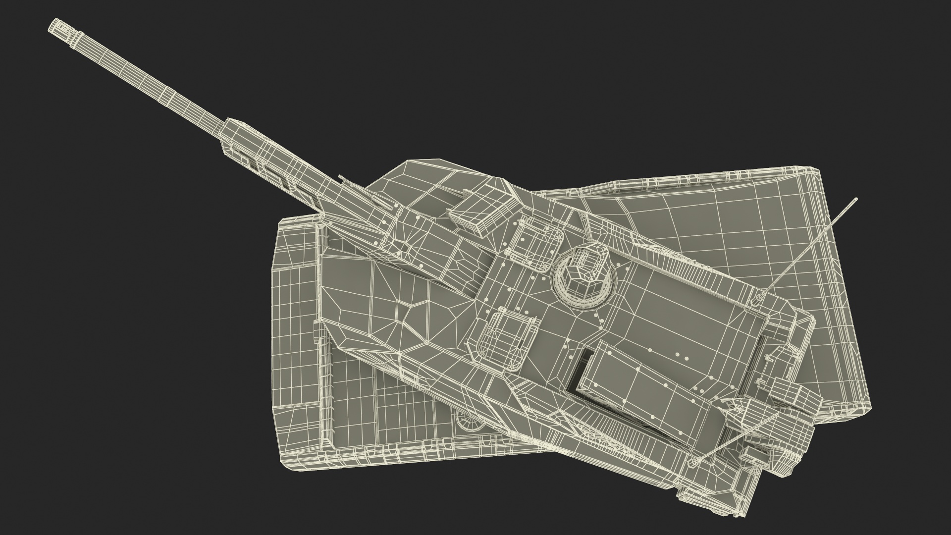 3D Next Gen German MBT Rigged