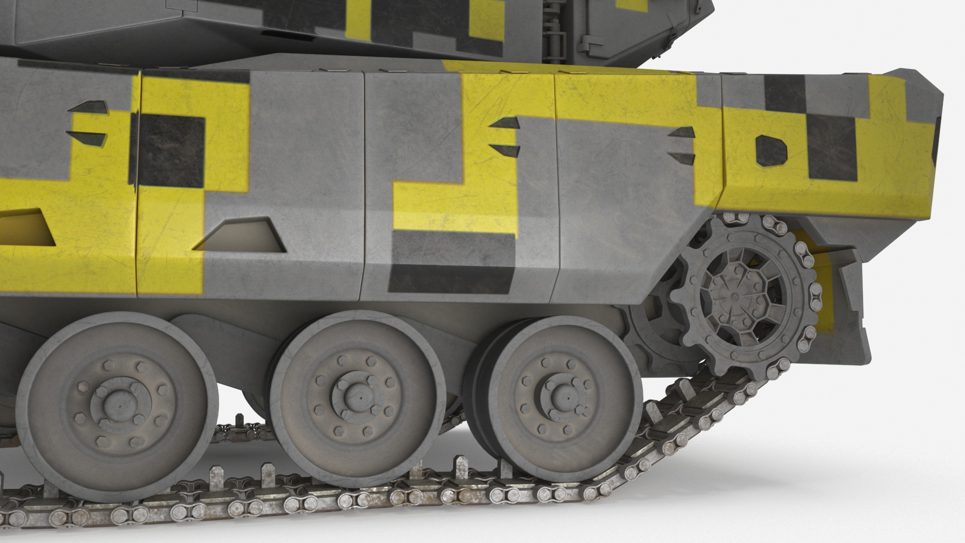 3D Next Gen German MBT Rigged
