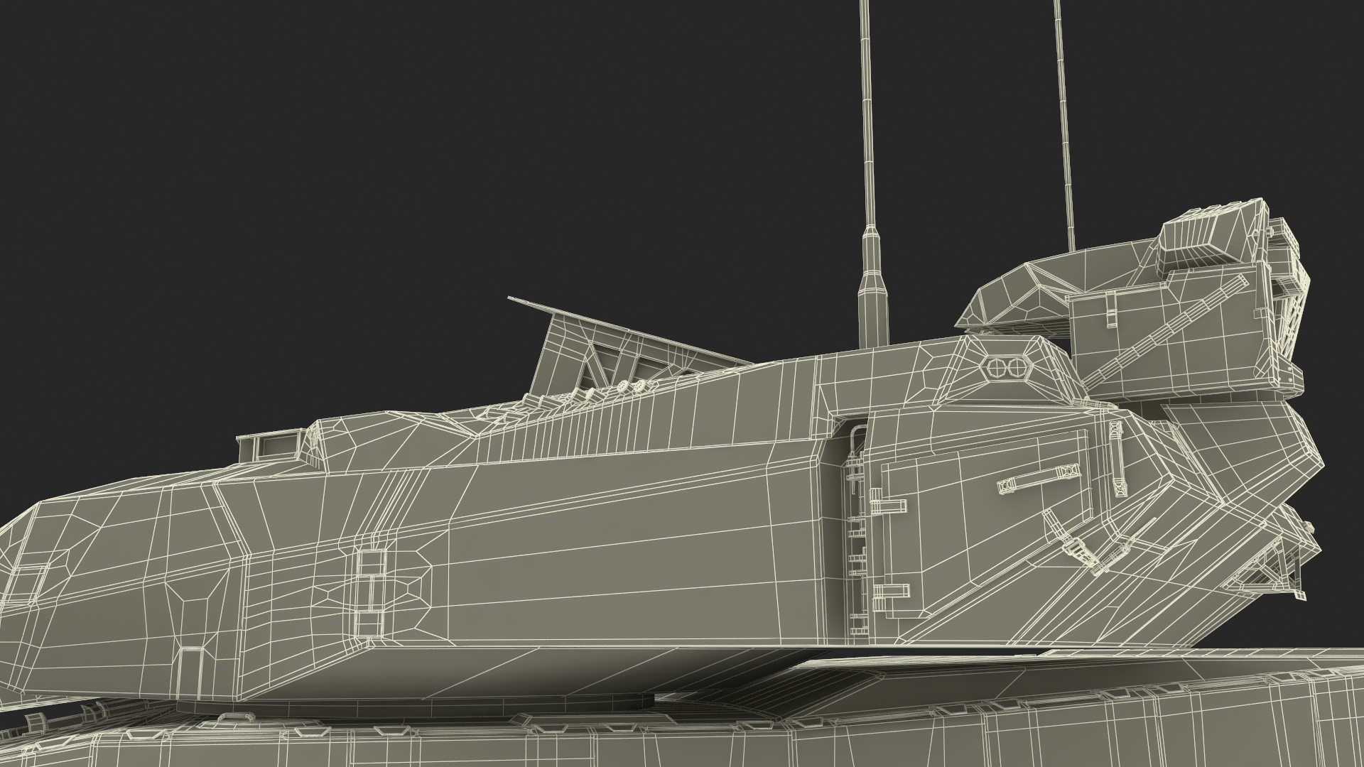 3D Next Gen German MBT Rigged