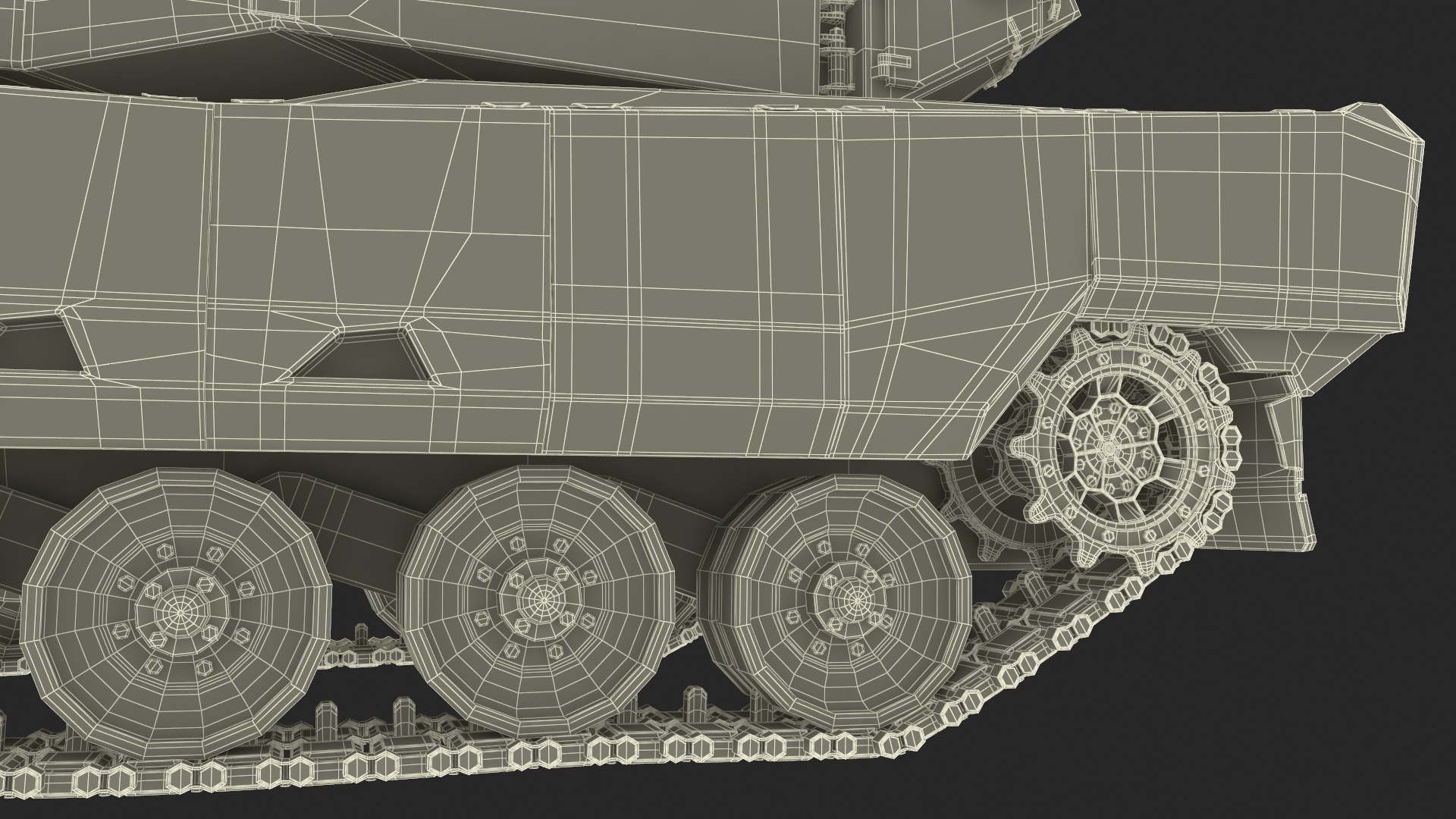 3D Next Gen German MBT Rigged