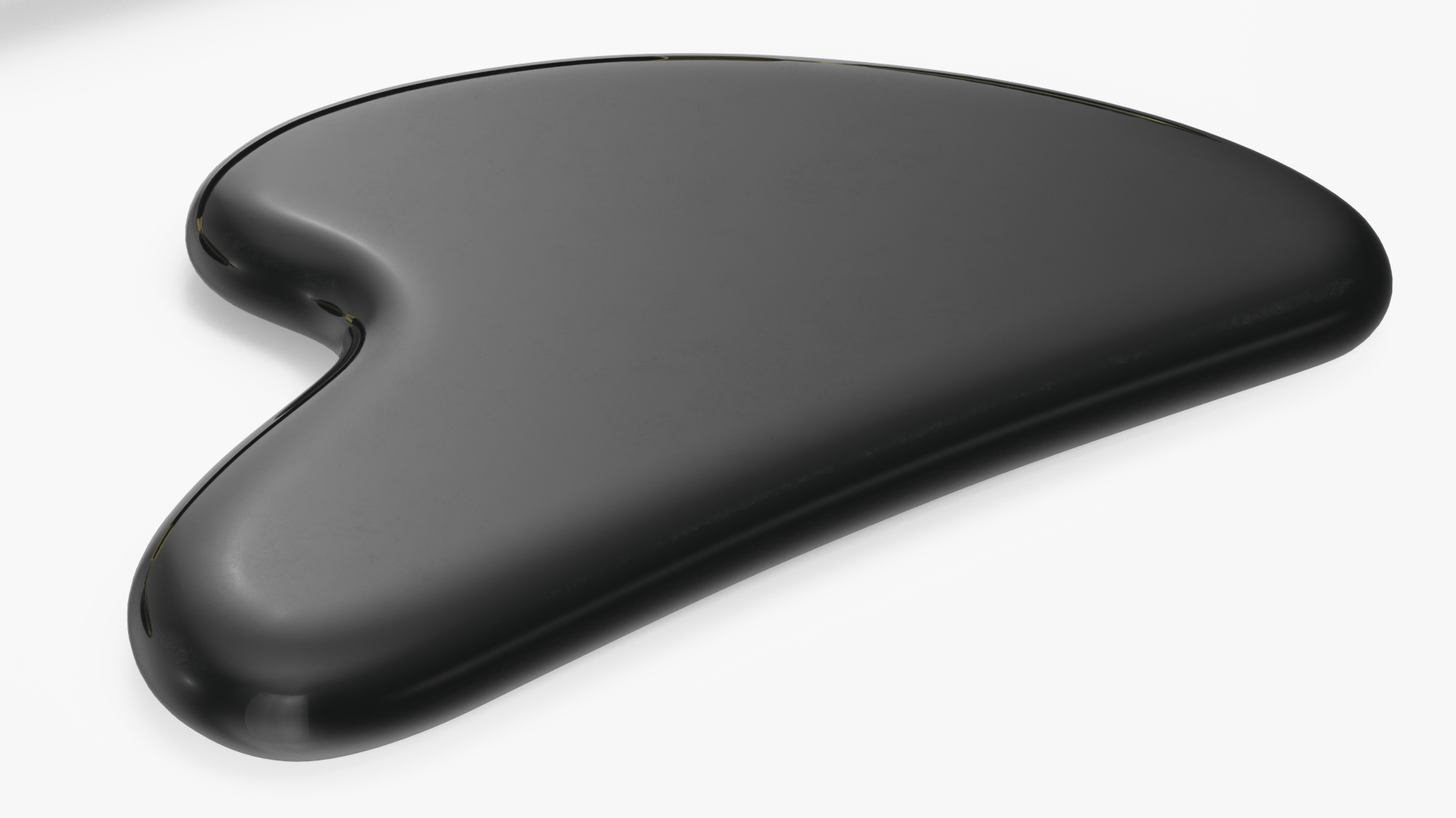 Gua Sha Tools Black 3D model