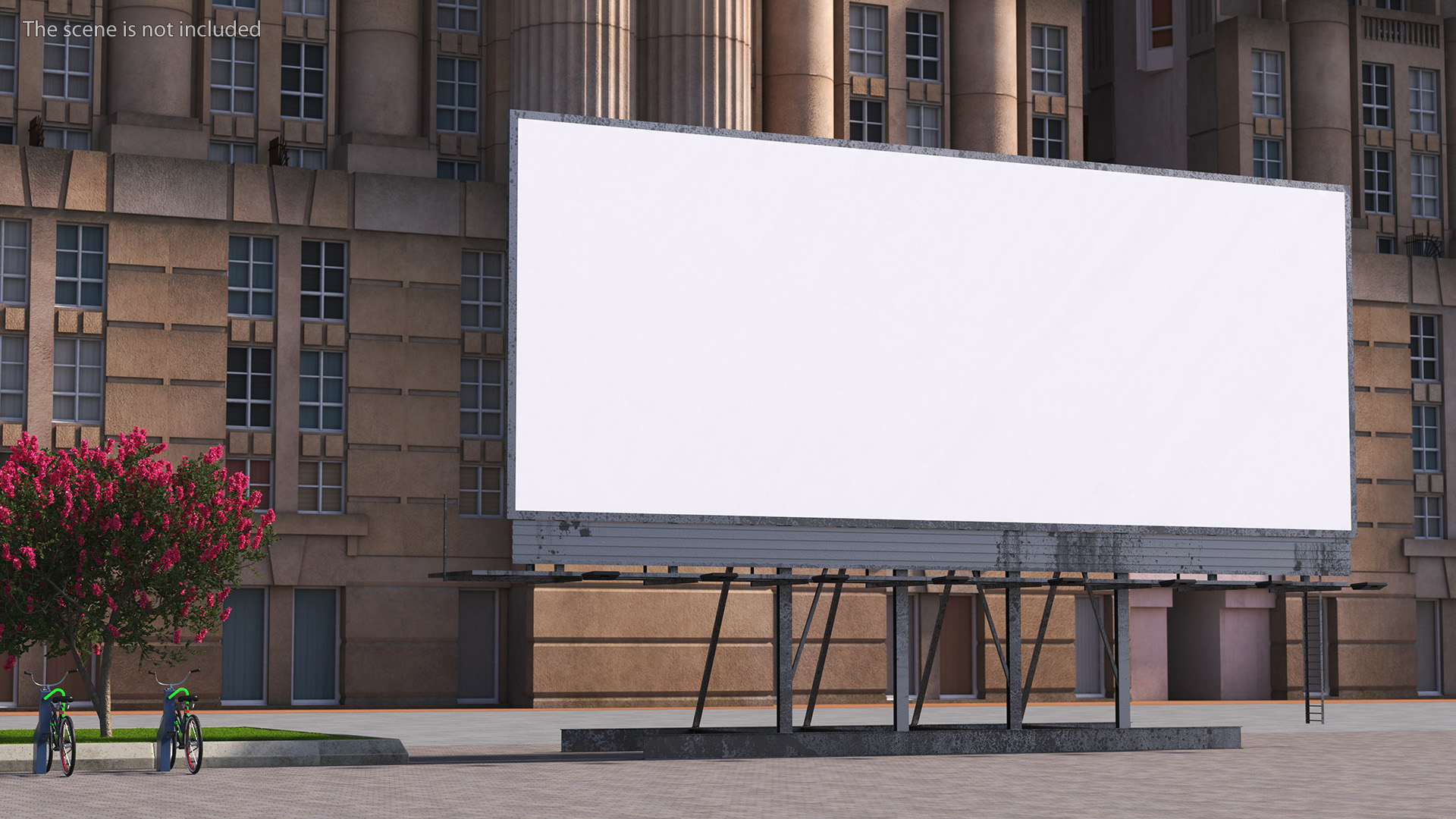 Outdoor Advertising Billboard 3D model