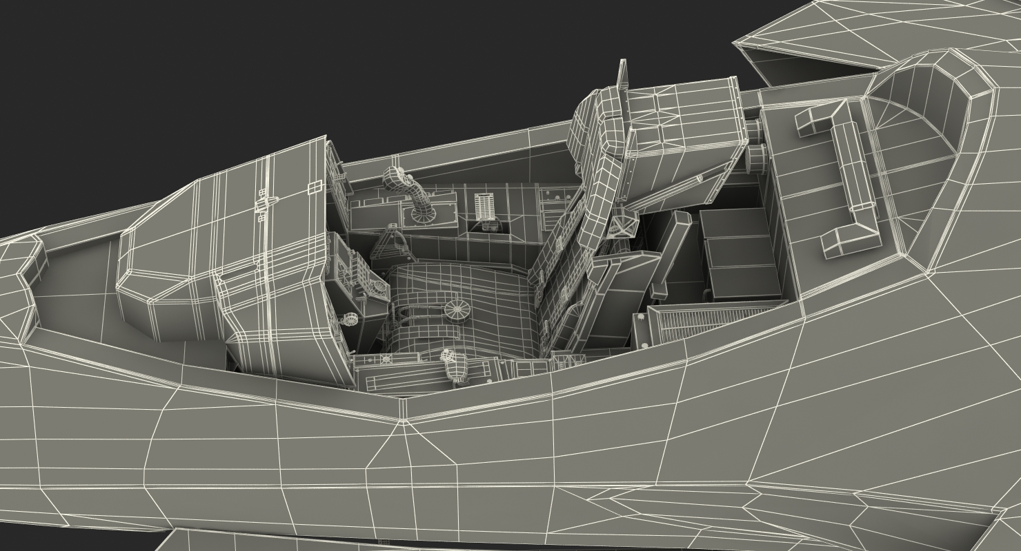 3D model Stealth Multirole Fighter F 35 Lightning II Rigged