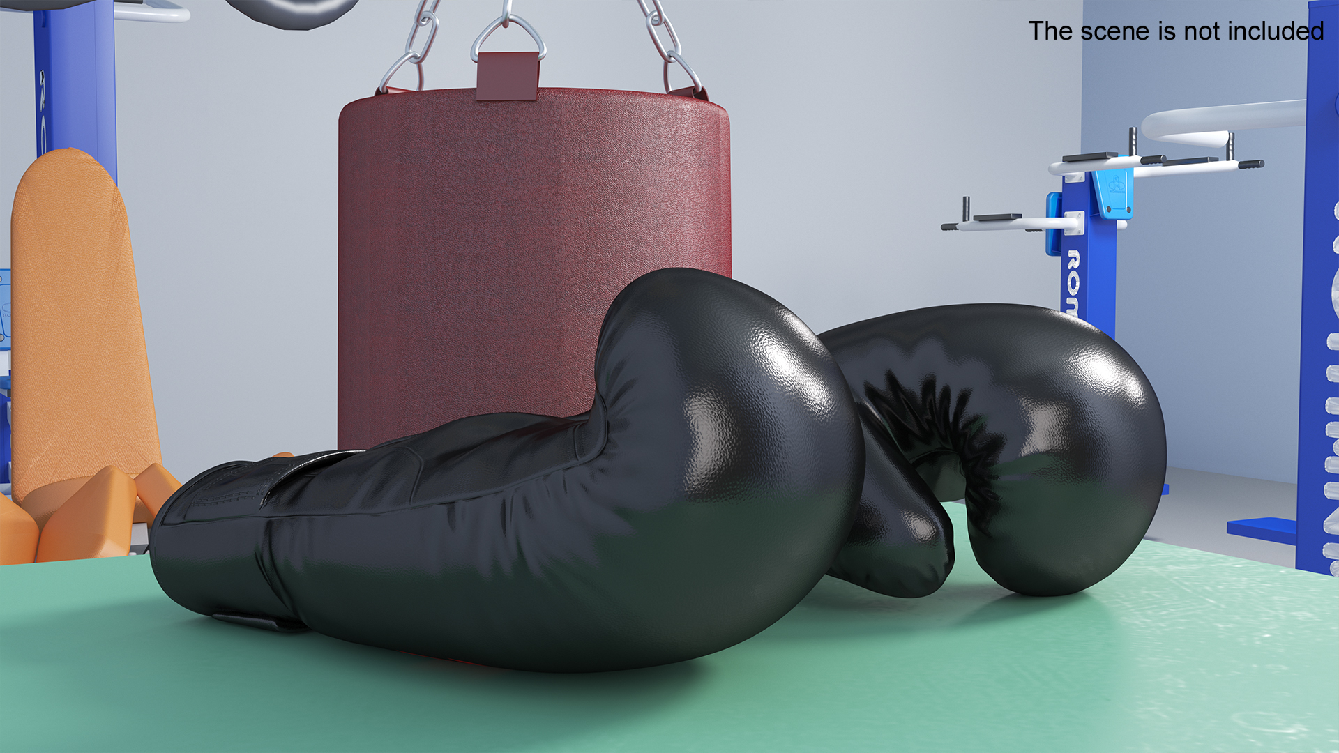 Twins Boxing Gloves 3D model