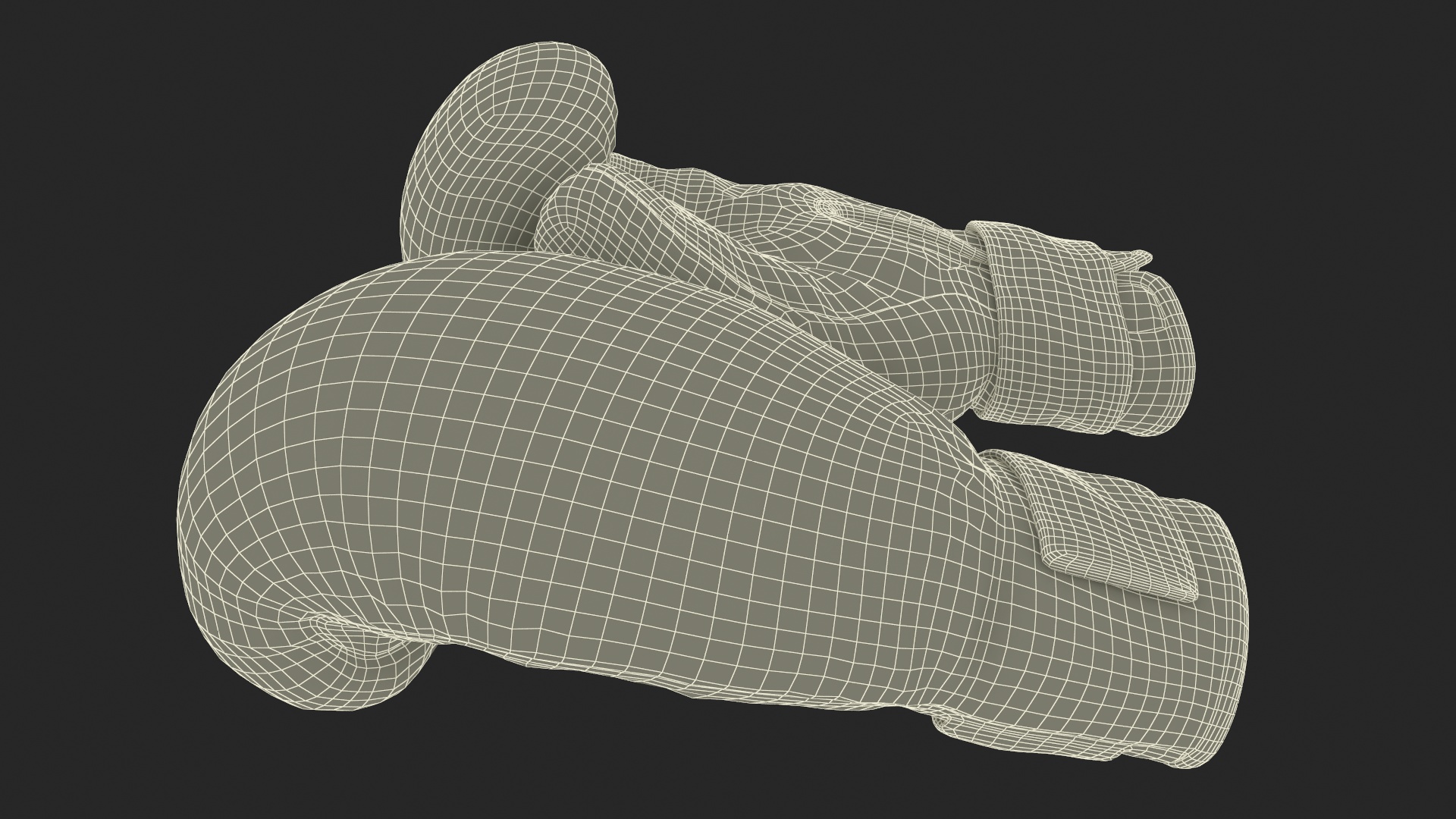 Twins Boxing Gloves 3D model