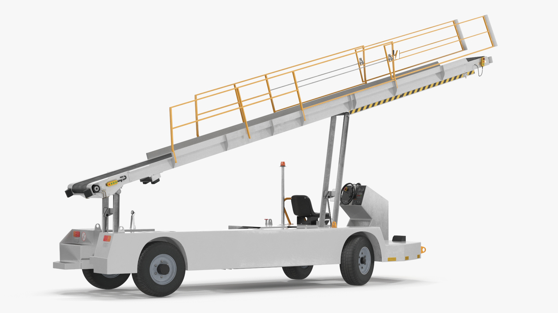 Aircraft Baggage Loading System TLD Rigged 3D