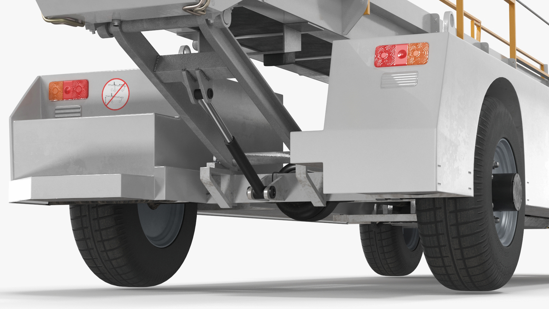 Aircraft Baggage Loading System TLD Rigged 3D