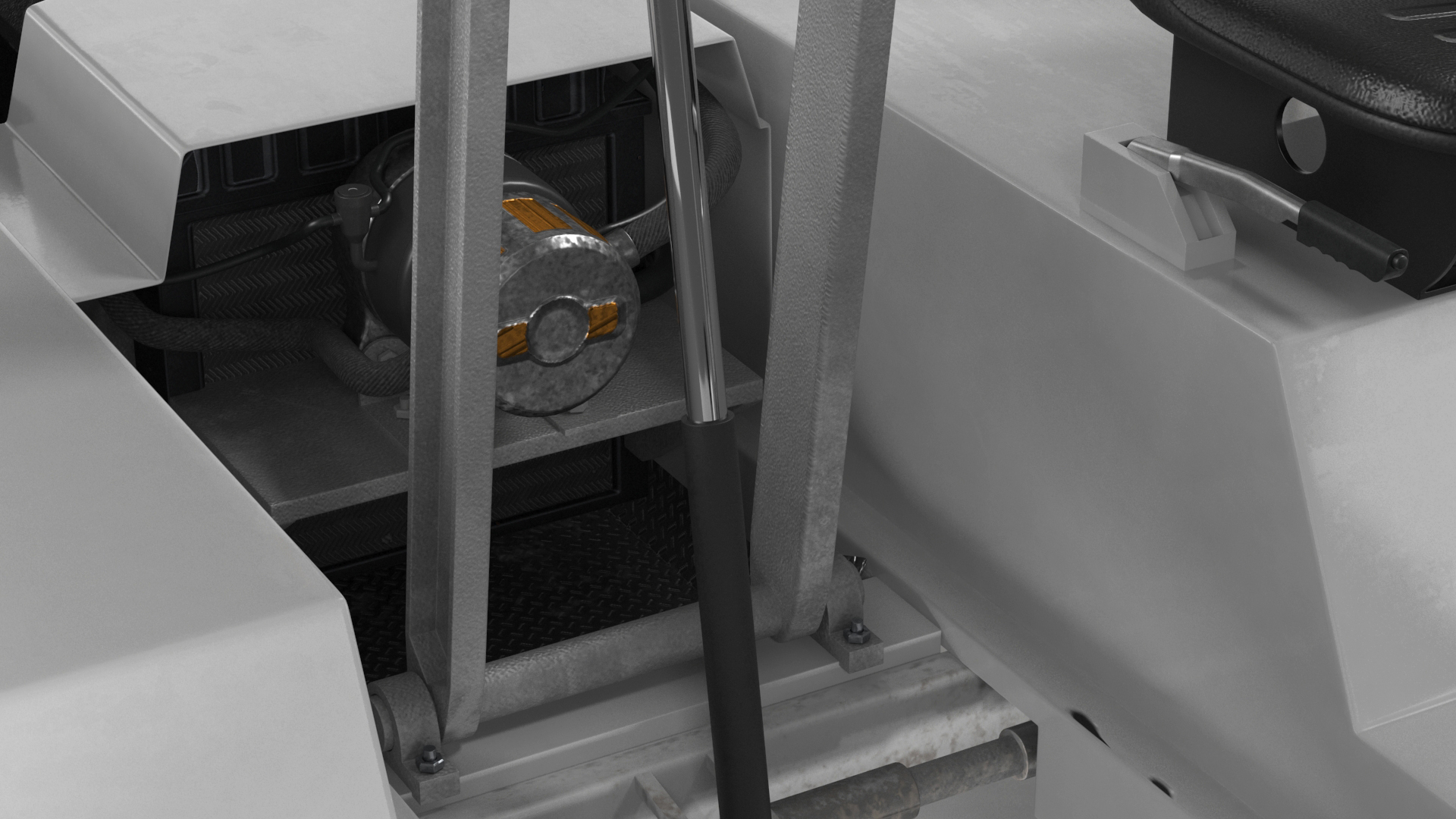 Aircraft Baggage Loading System TLD Rigged 3D