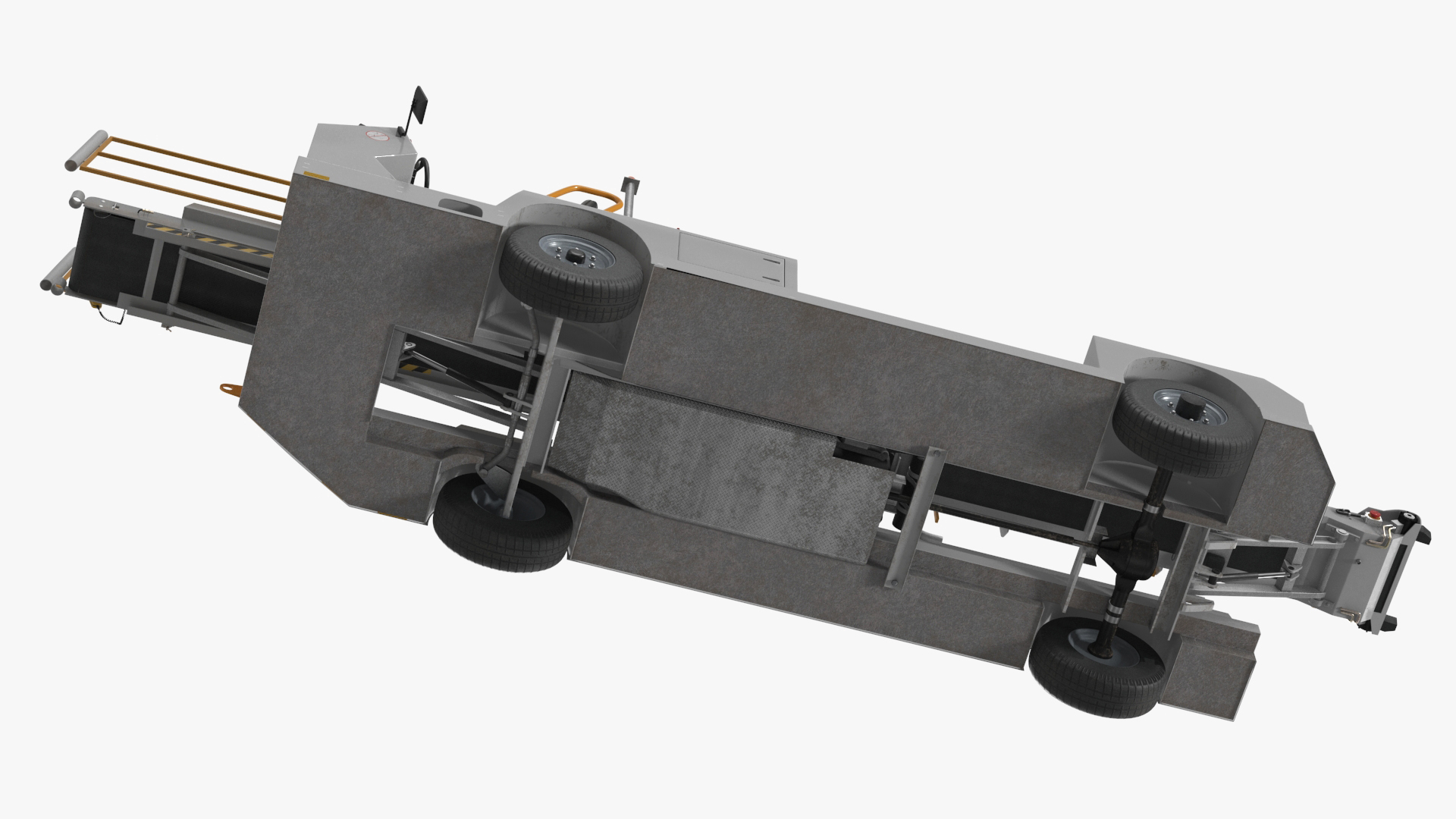 Aircraft Baggage Loading System TLD Rigged 3D