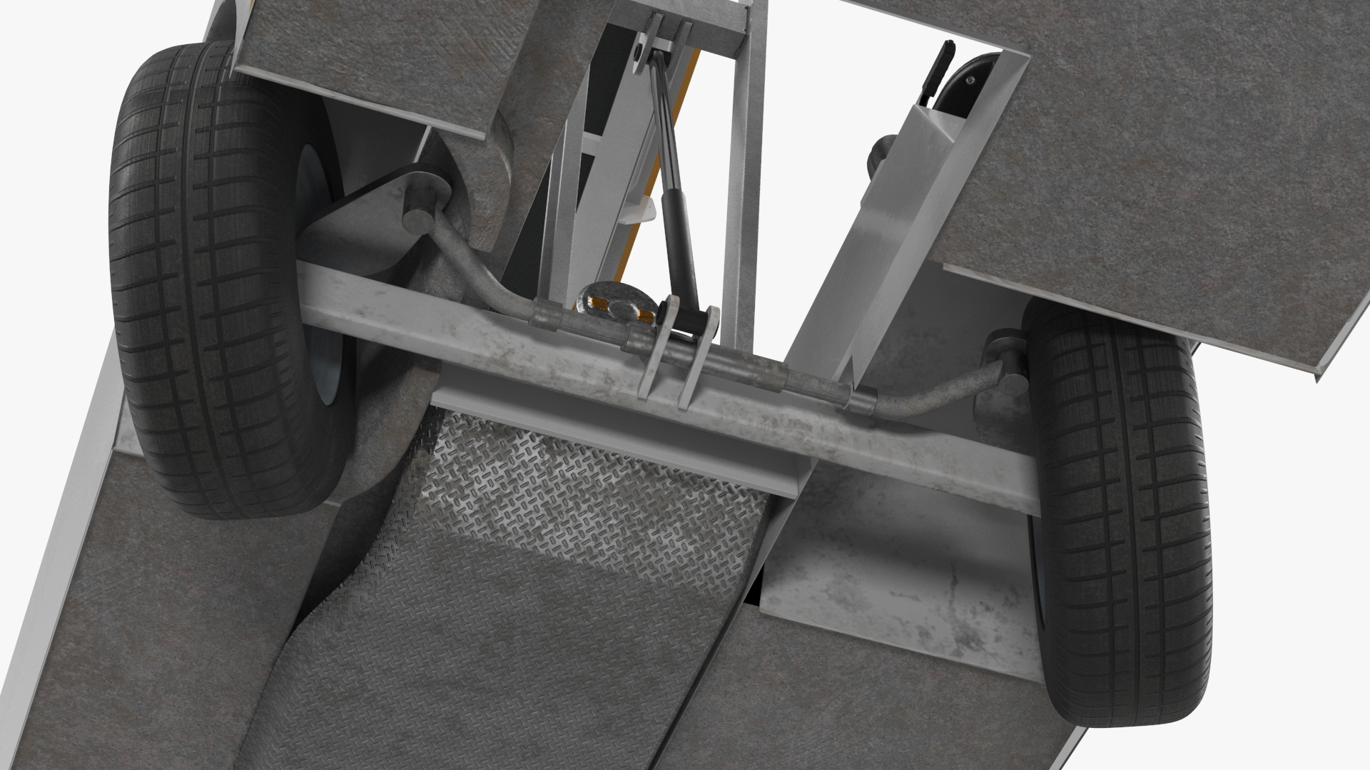 Aircraft Baggage Loading System TLD Rigged 3D