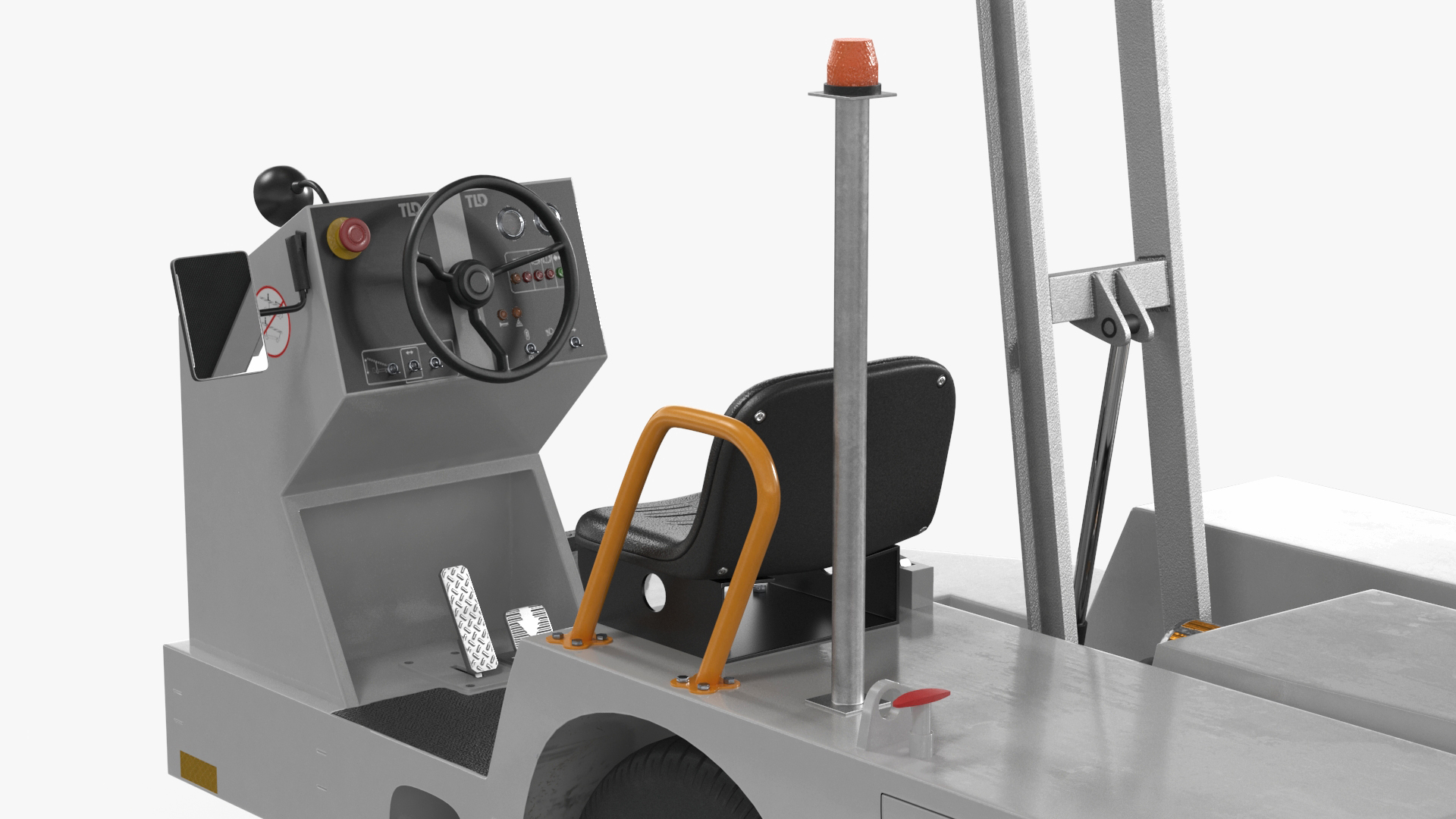 Aircraft Baggage Loading System TLD Rigged 3D