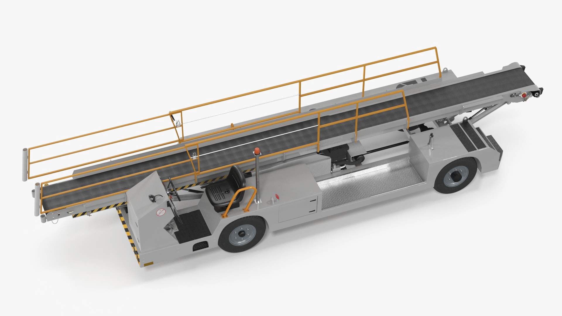 Aircraft Baggage Loading System TLD Rigged 3D