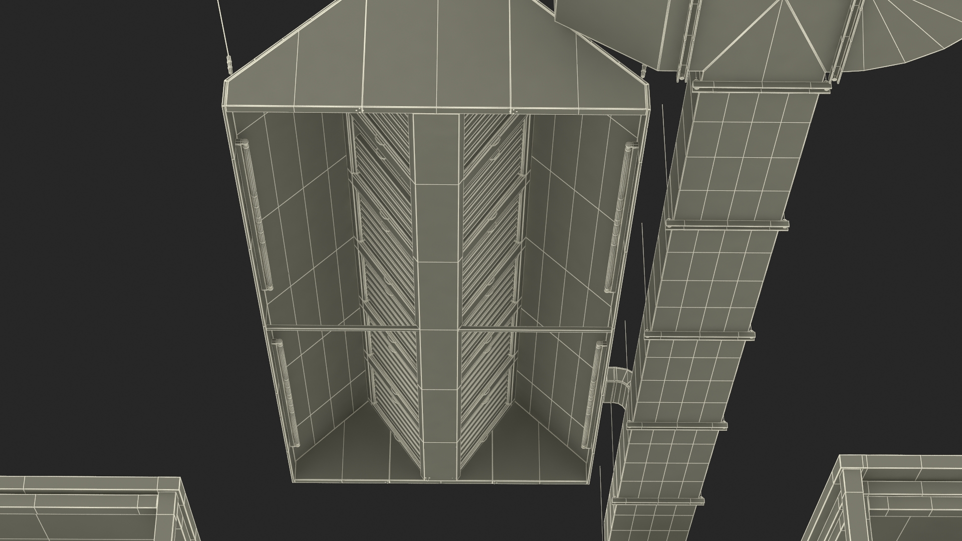 3D Commercial Kitchen Furniture model
