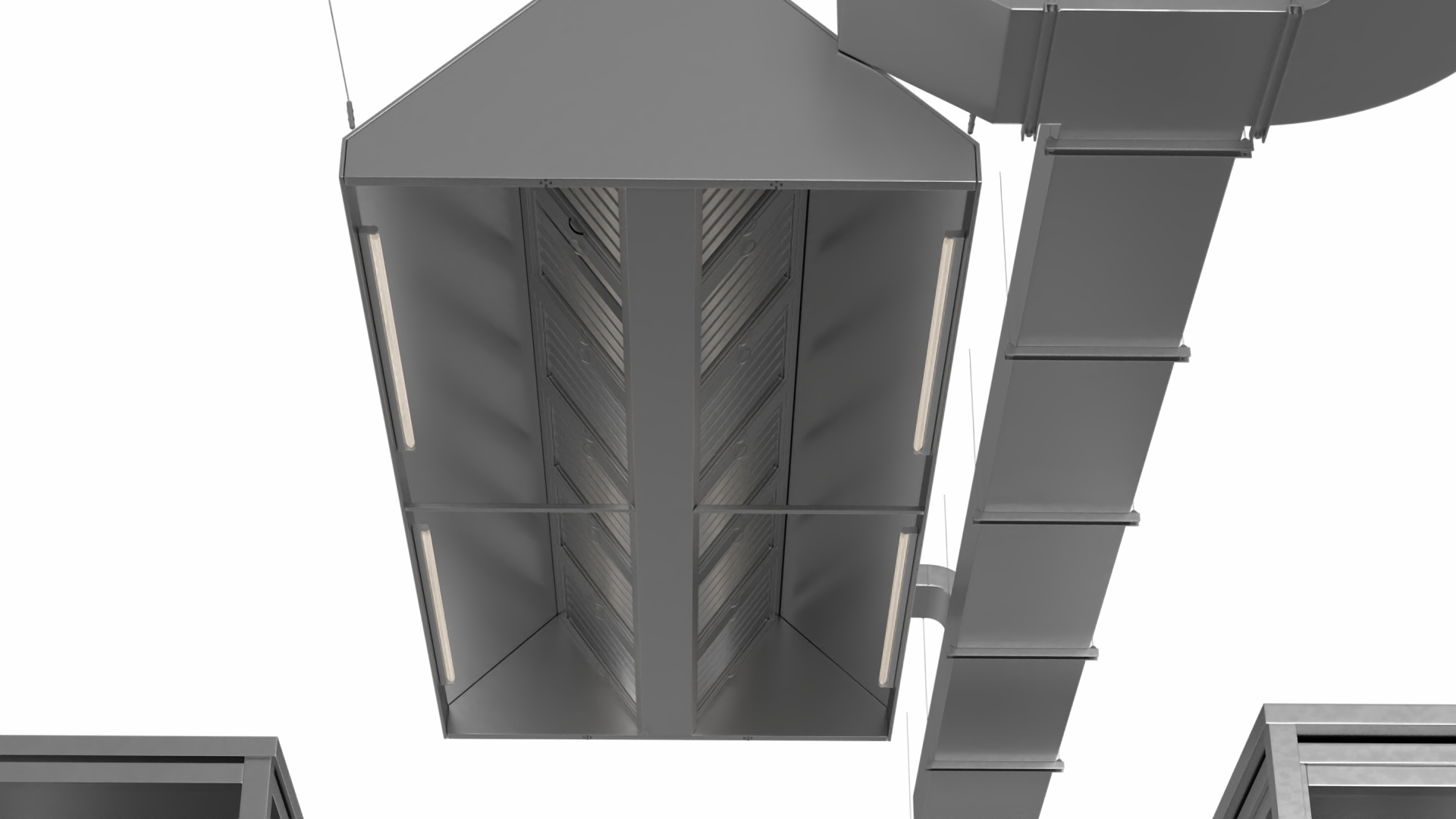 3D Commercial Kitchen Furniture model