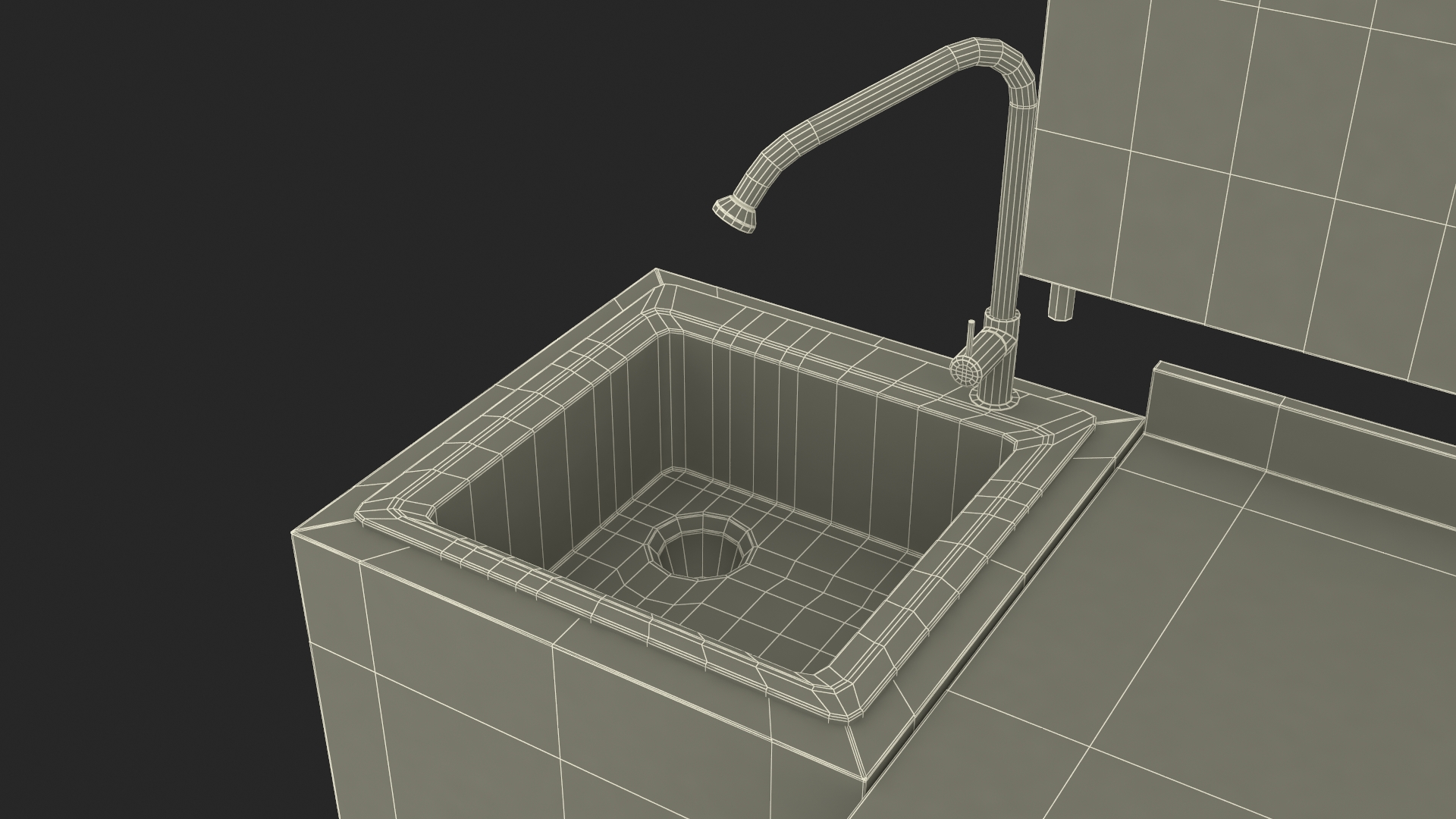 3D Commercial Kitchen Furniture model