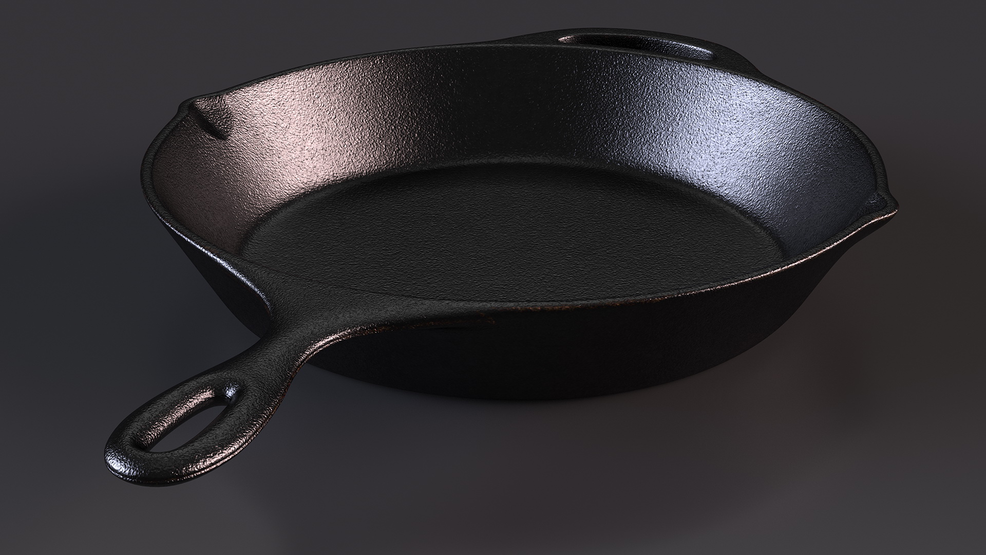 3D model Cast Iron Frying Pan