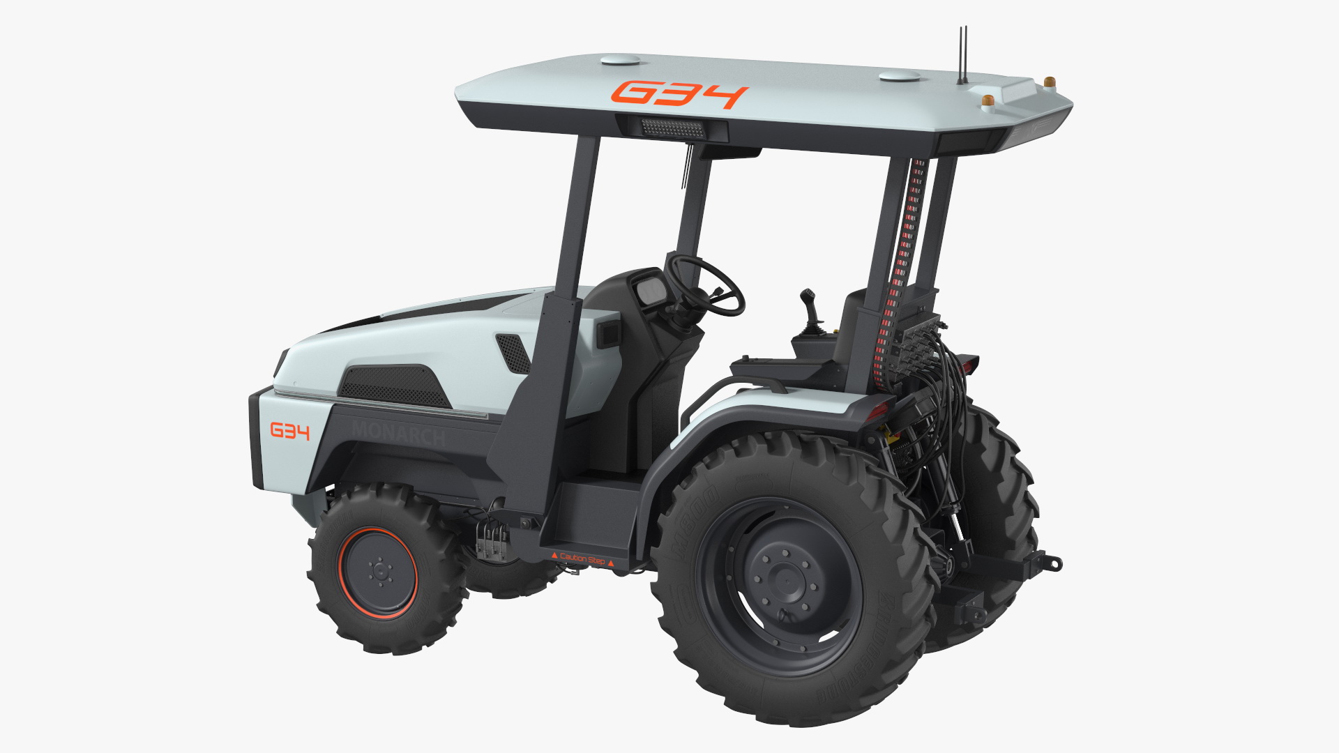 3D model Monarch Autonomous Electric Tractor