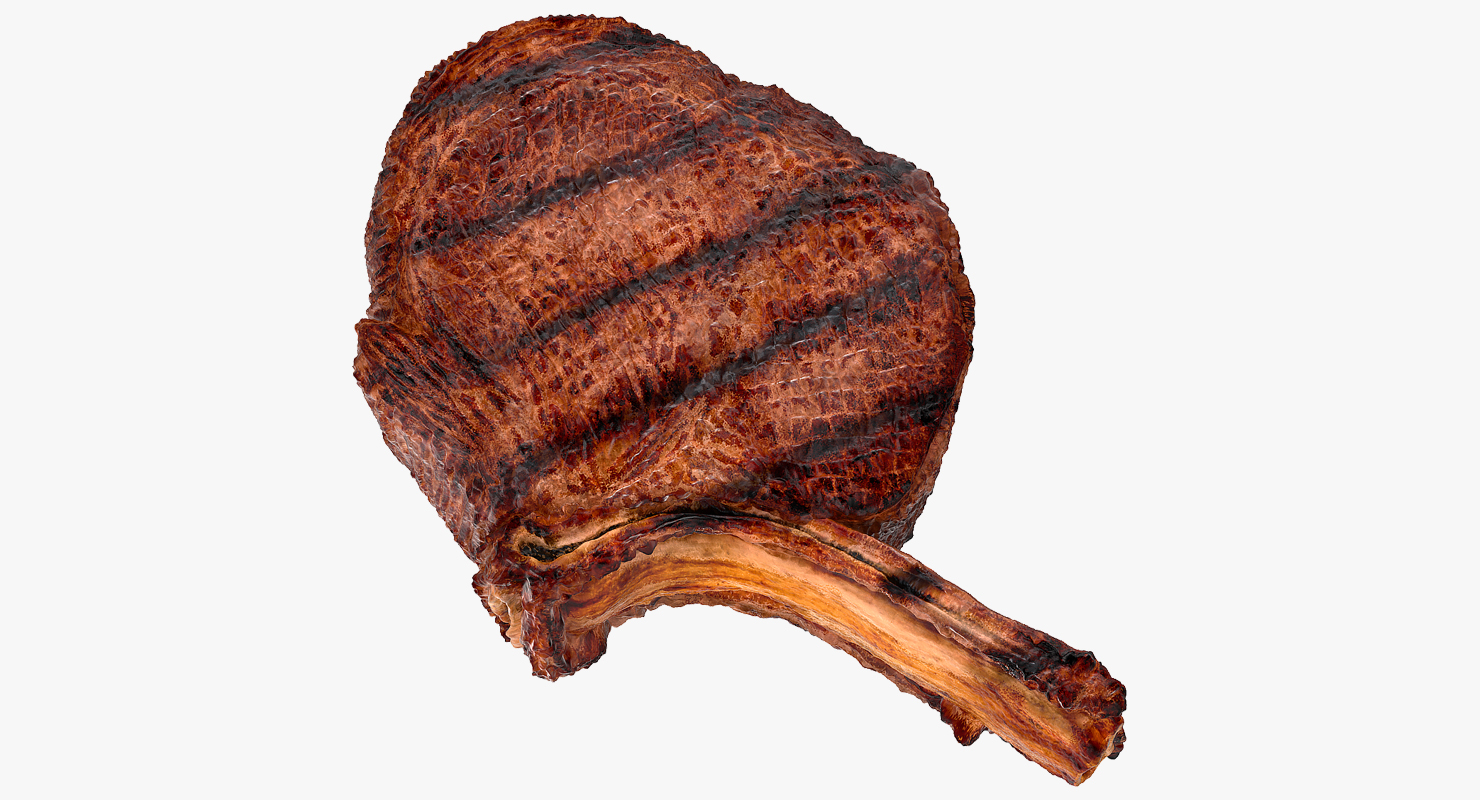 3D model BBQ Long Bone Ribeye