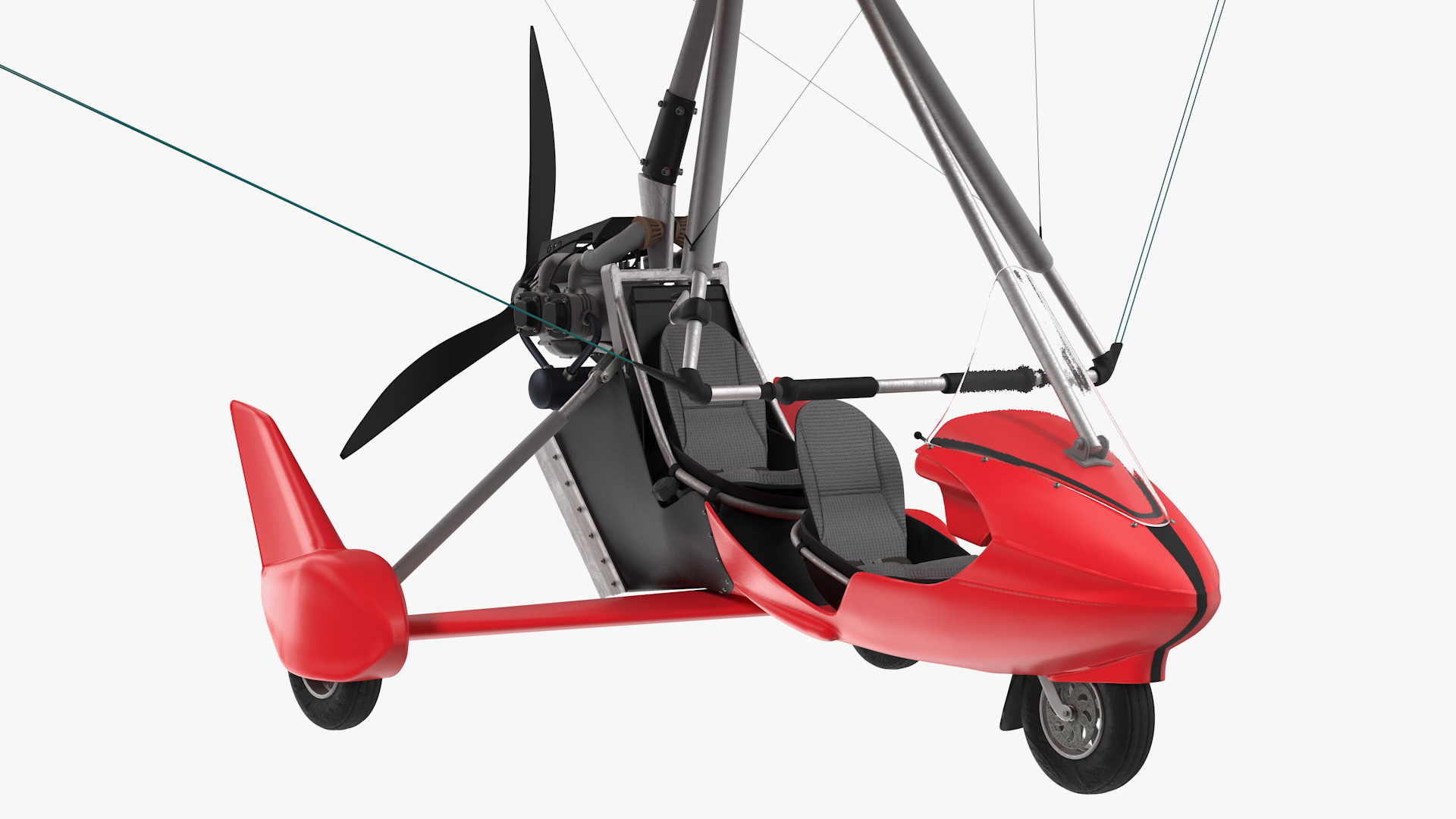3D Tandem Ultralight Trike Generic