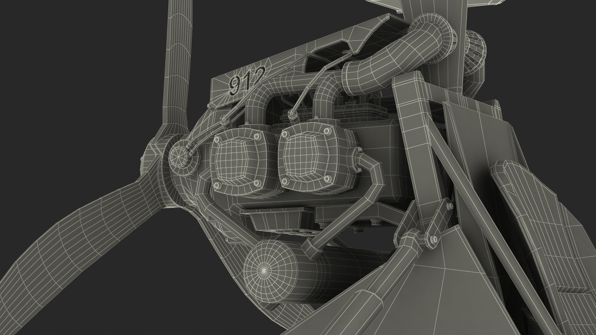 3D Tandem Ultralight Trike Generic
