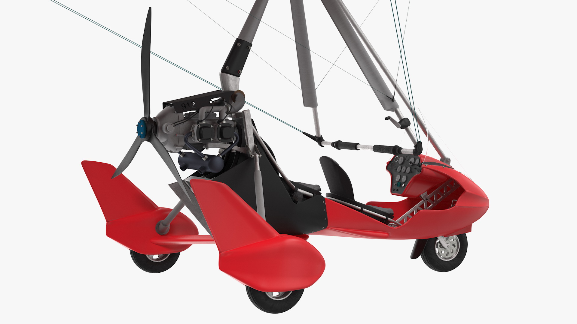 3D Tandem Ultralight Trike Generic