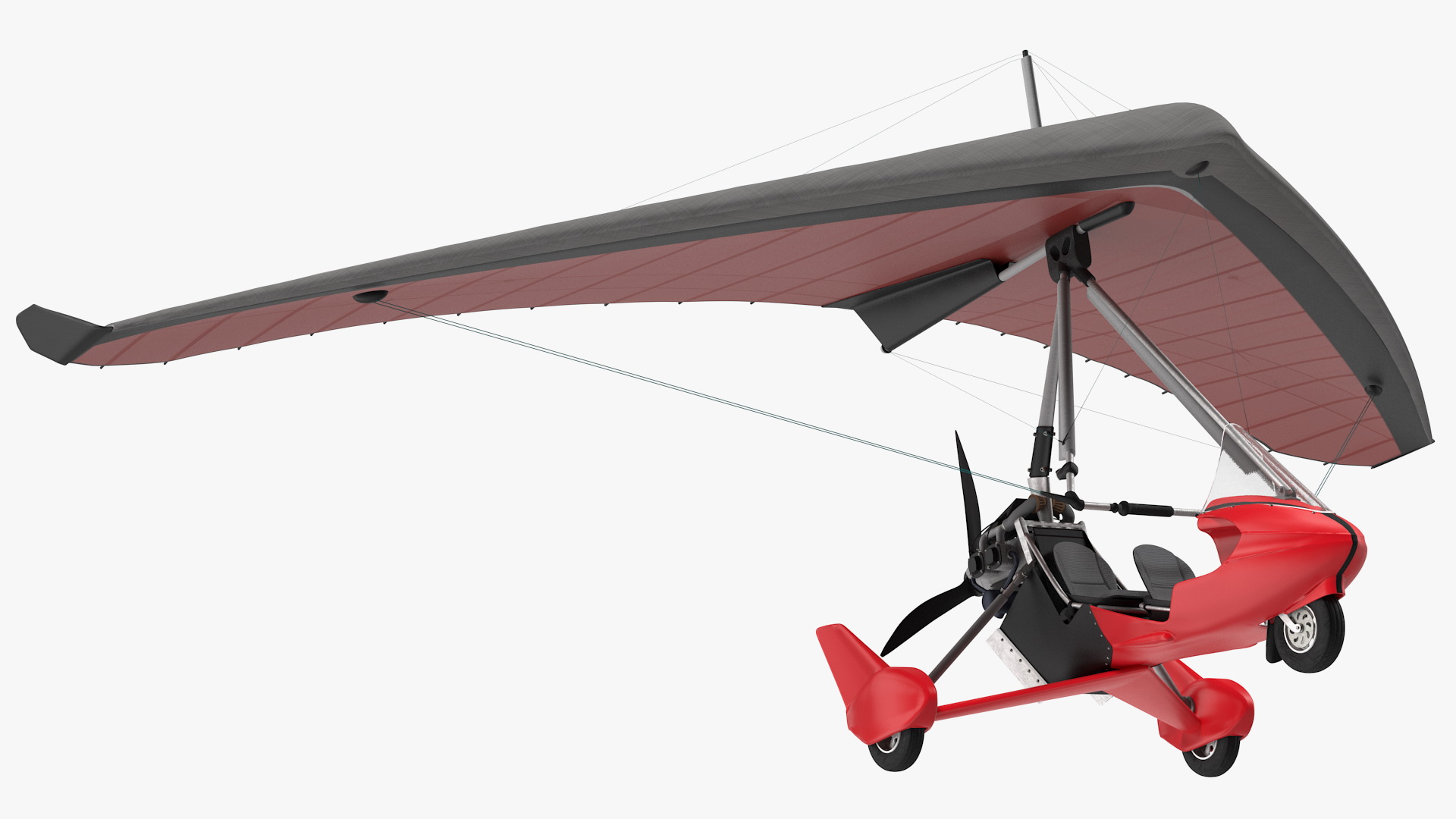 3D Tandem Ultralight Trike Generic