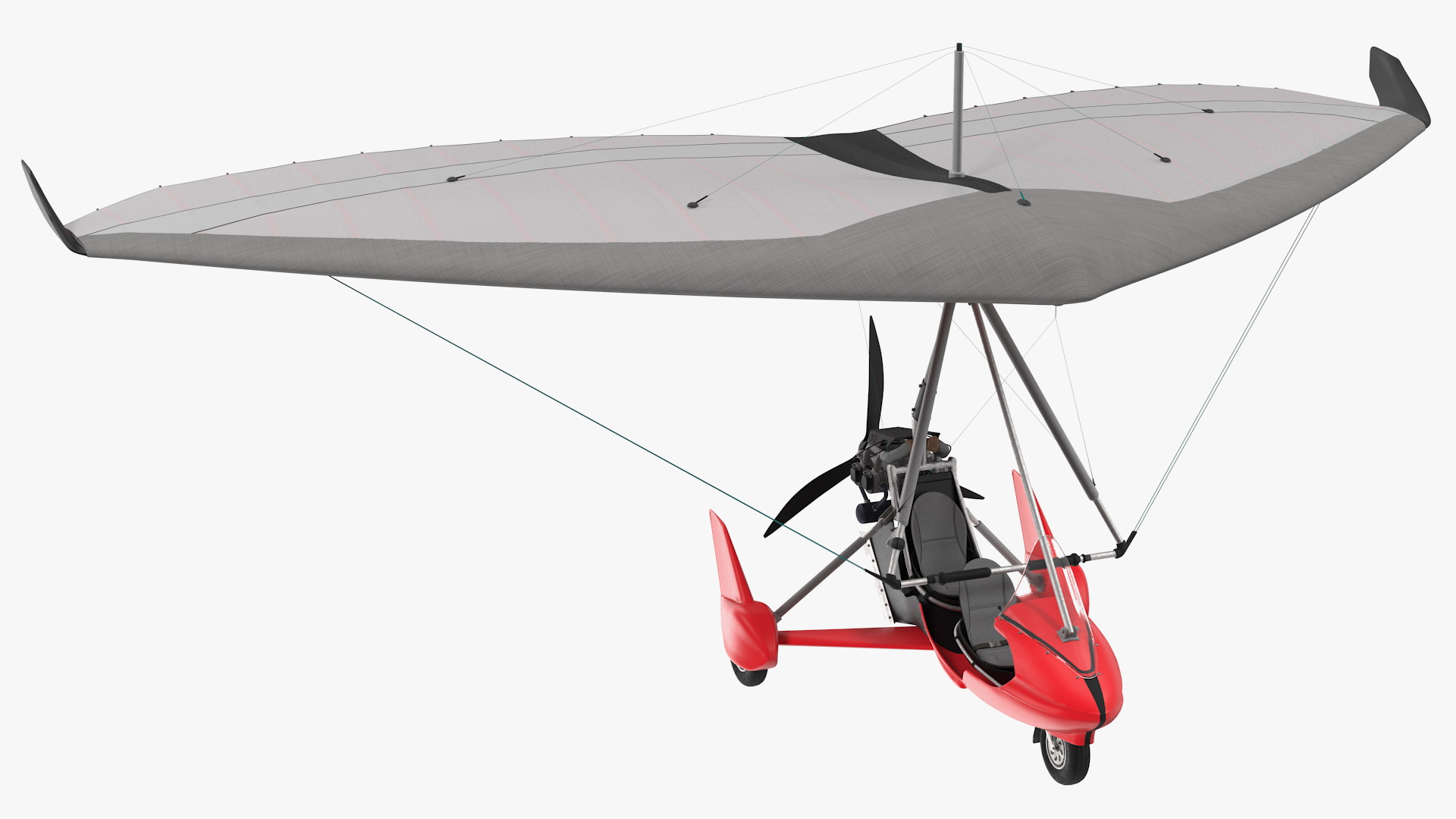 3D Tandem Ultralight Trike Generic