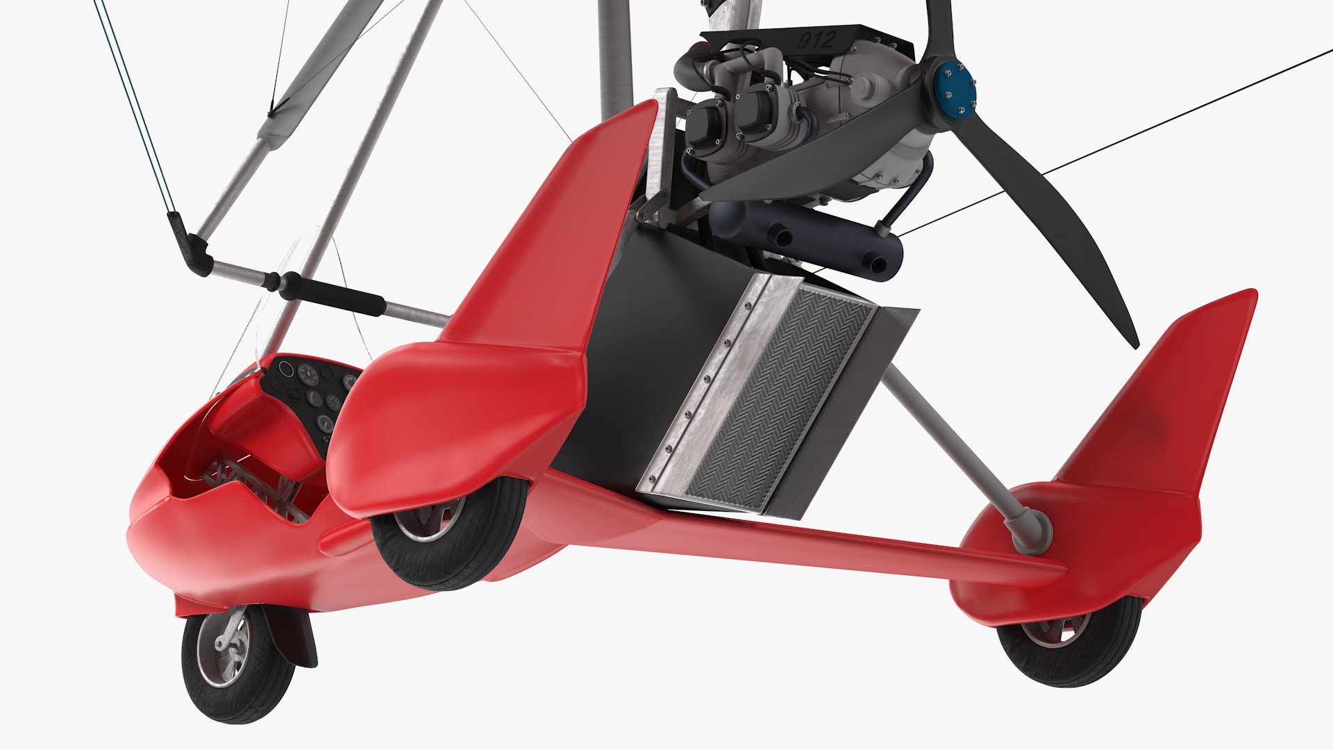 3D Tandem Ultralight Trike Generic