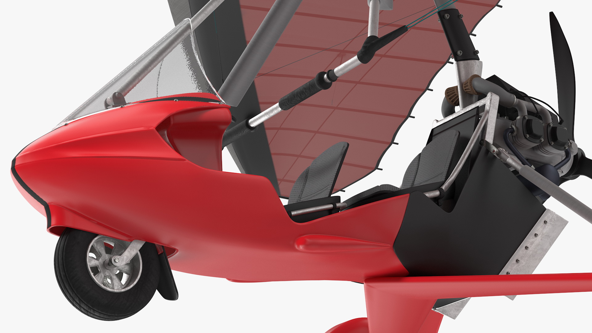 3D Tandem Ultralight Trike Generic