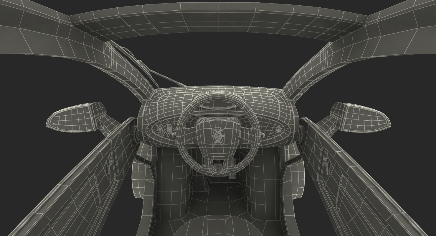 3D model Renault Twizy 2018 Rigged