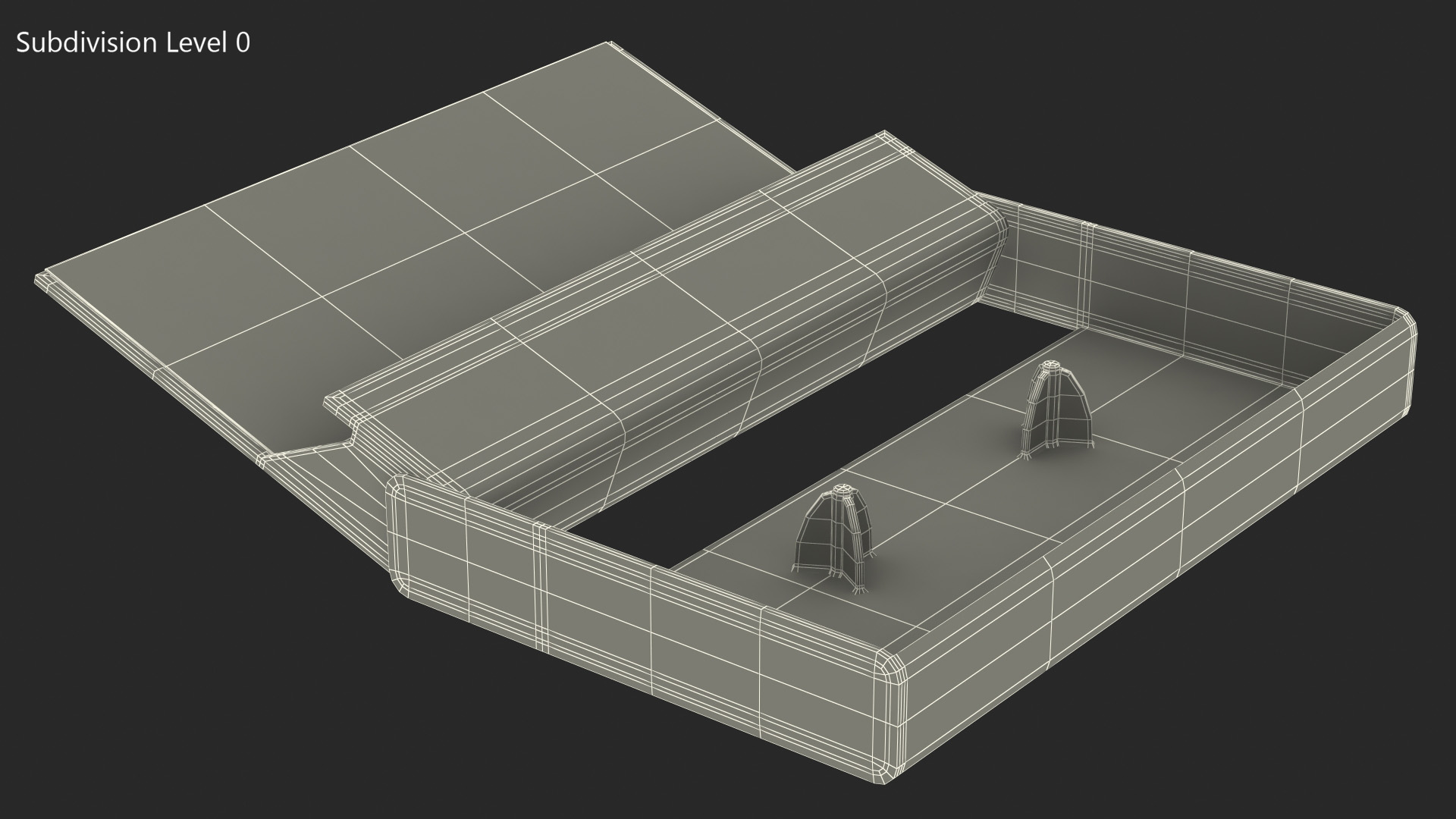 TDK Cassette Box Empty 3D