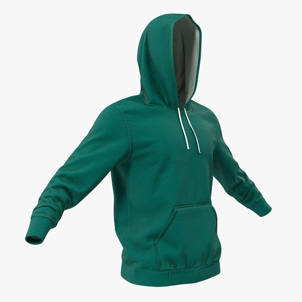 Hoodie Raised Hood, view 4