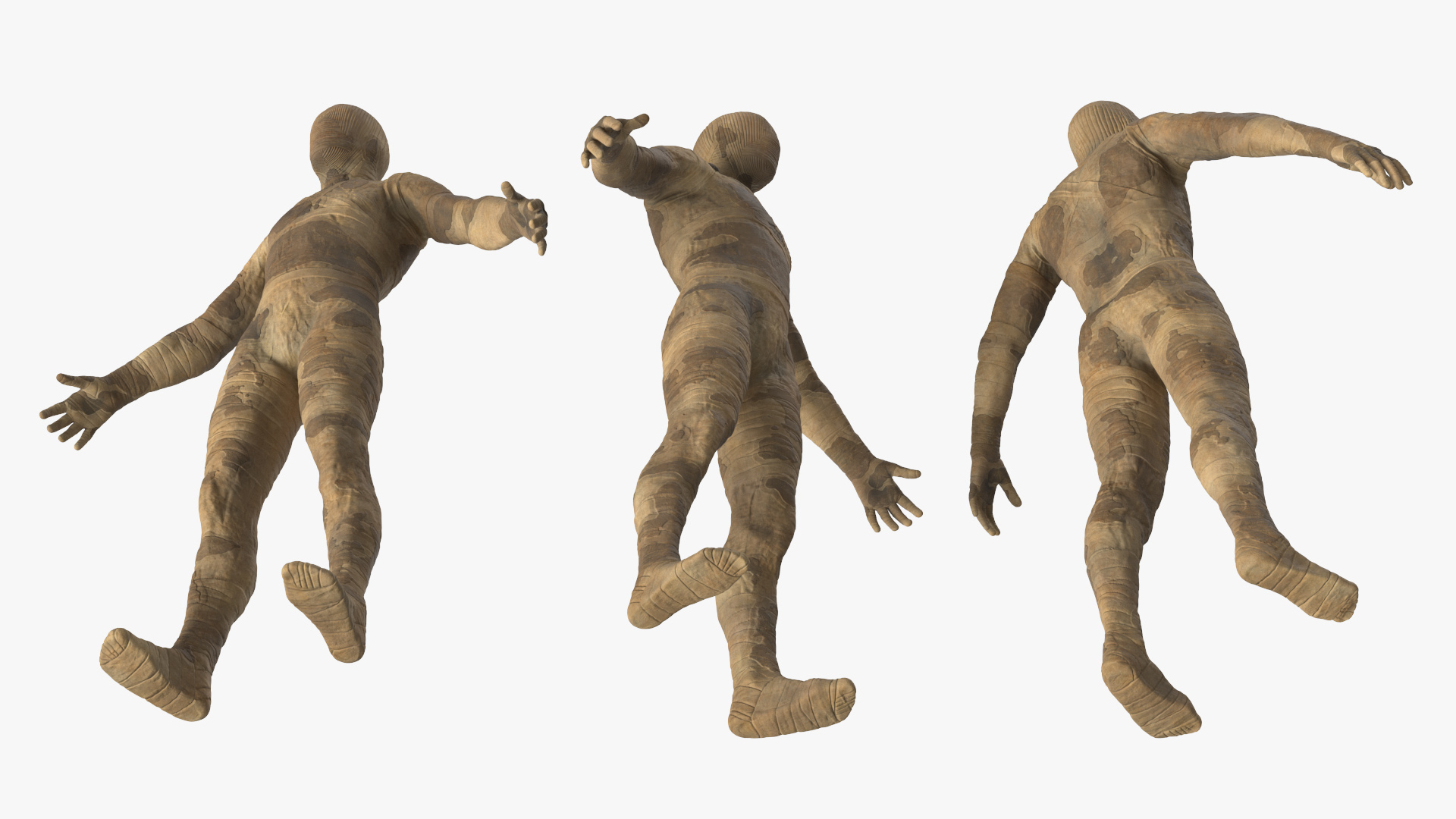 Mummy A-Pose 3D