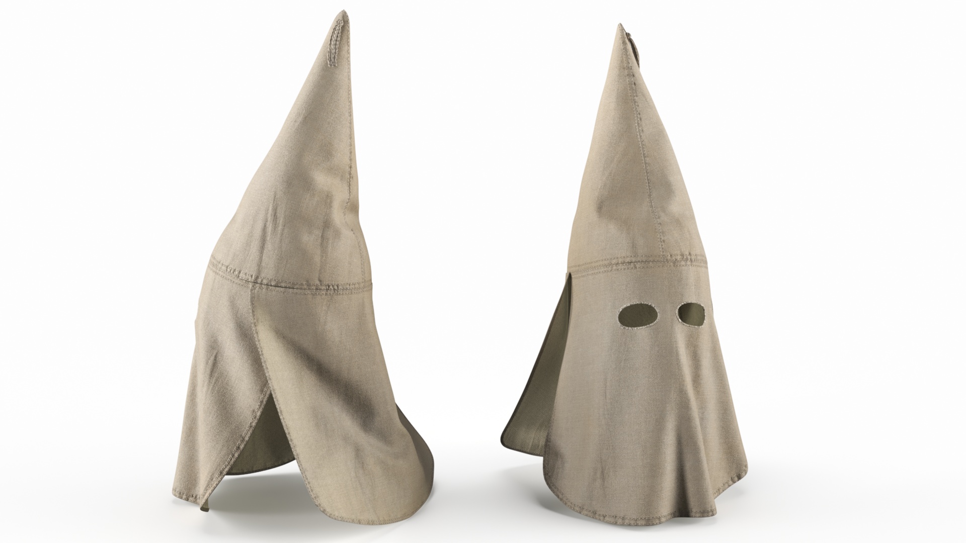 3D model Old Cap Ku Klux Klan