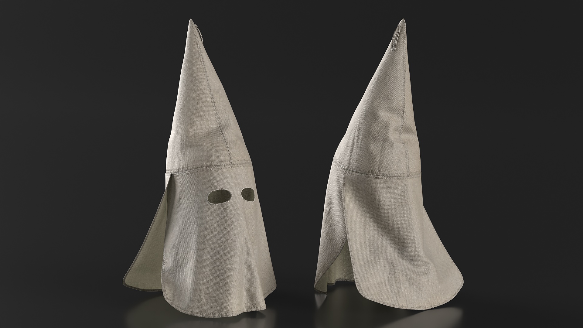 3D model Old Cap Ku Klux Klan