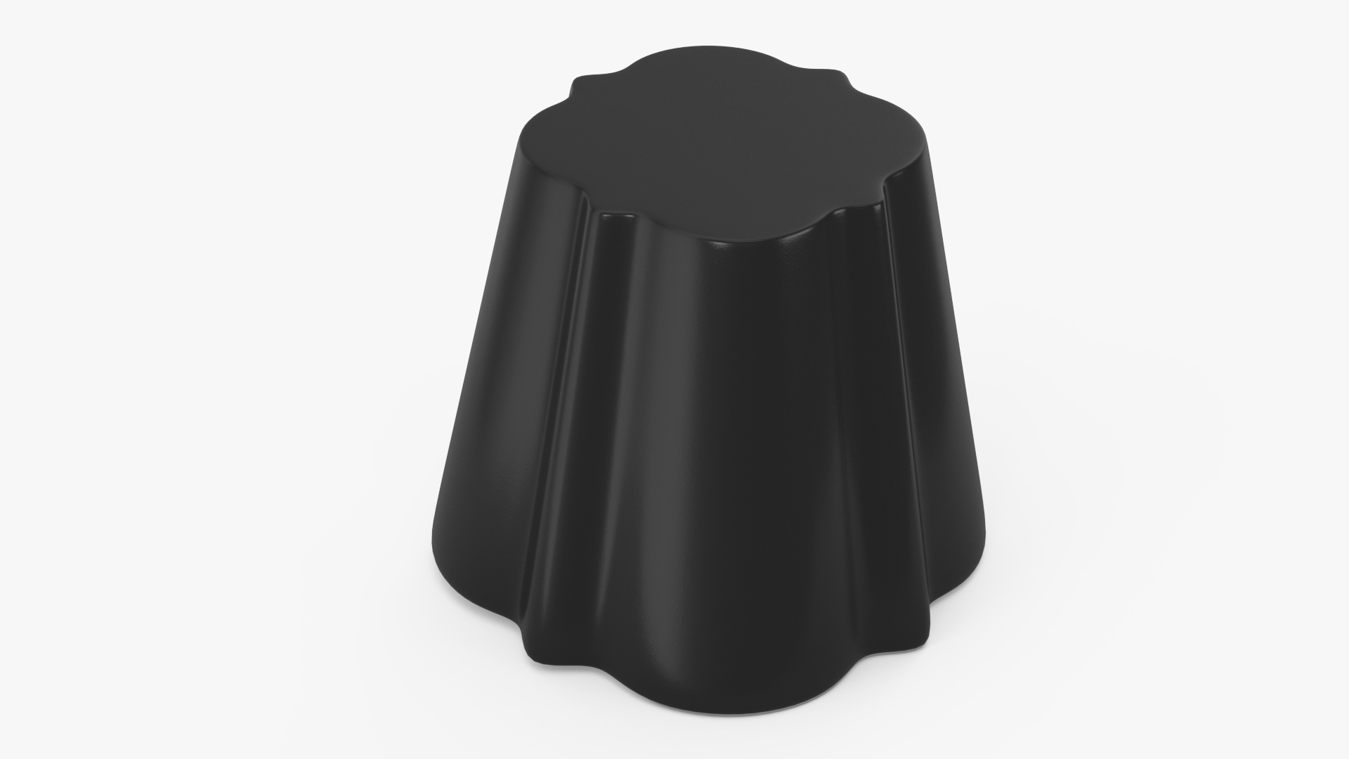 Kitchen Cabinet Handle Knob Designed Black 3D