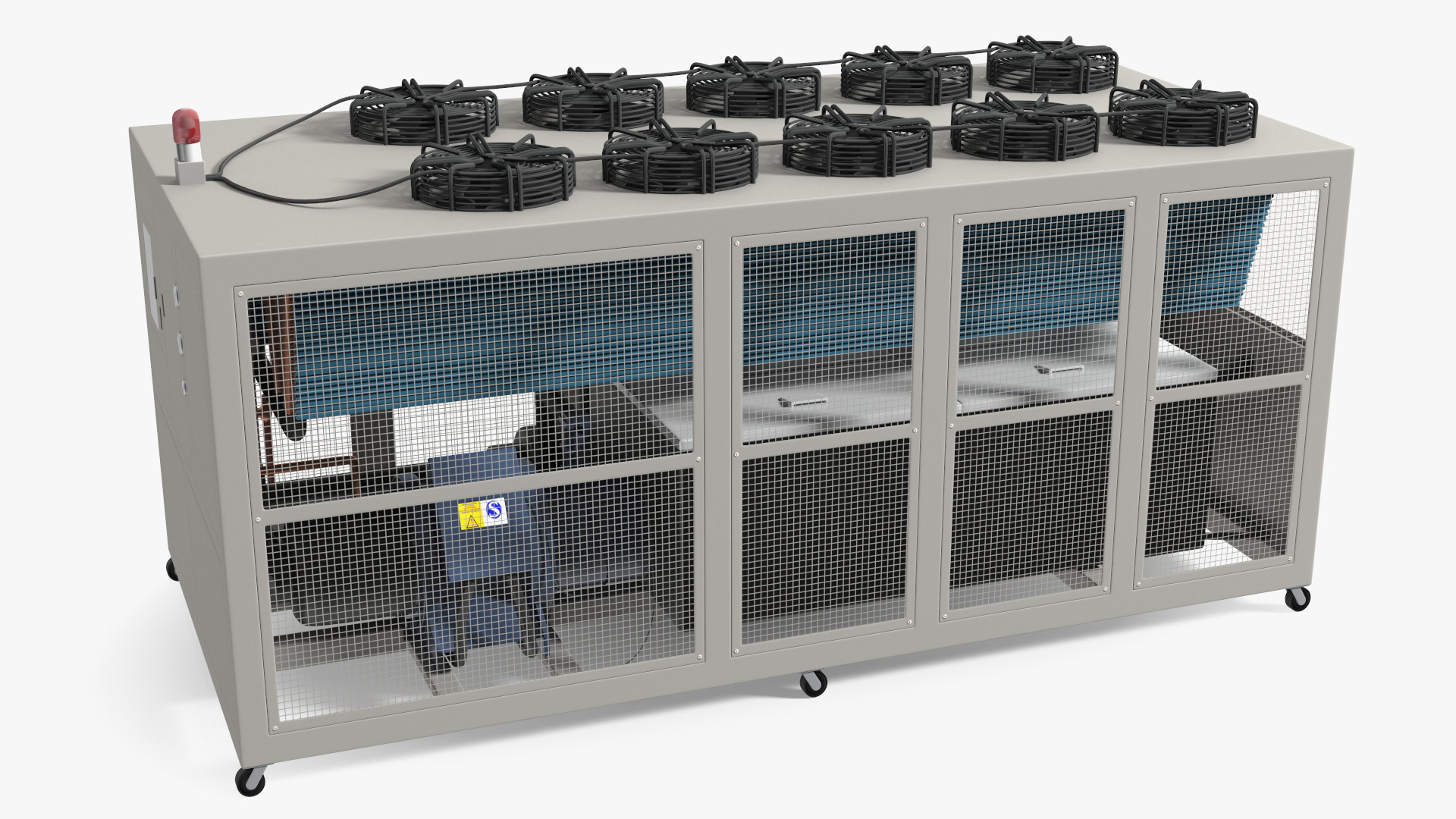 Screw Chiller for Fruit Puree 3D model