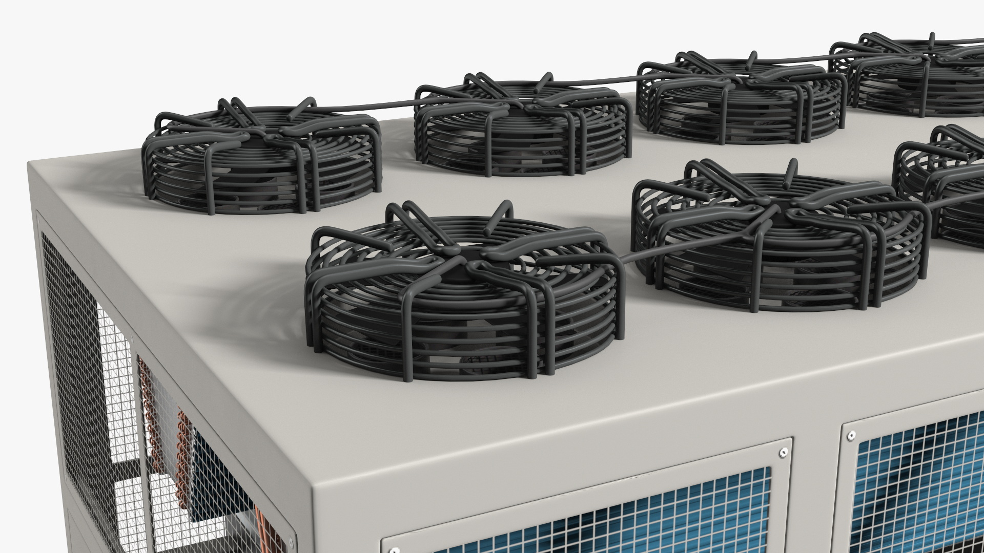 Screw Chiller for Fruit Puree 3D model