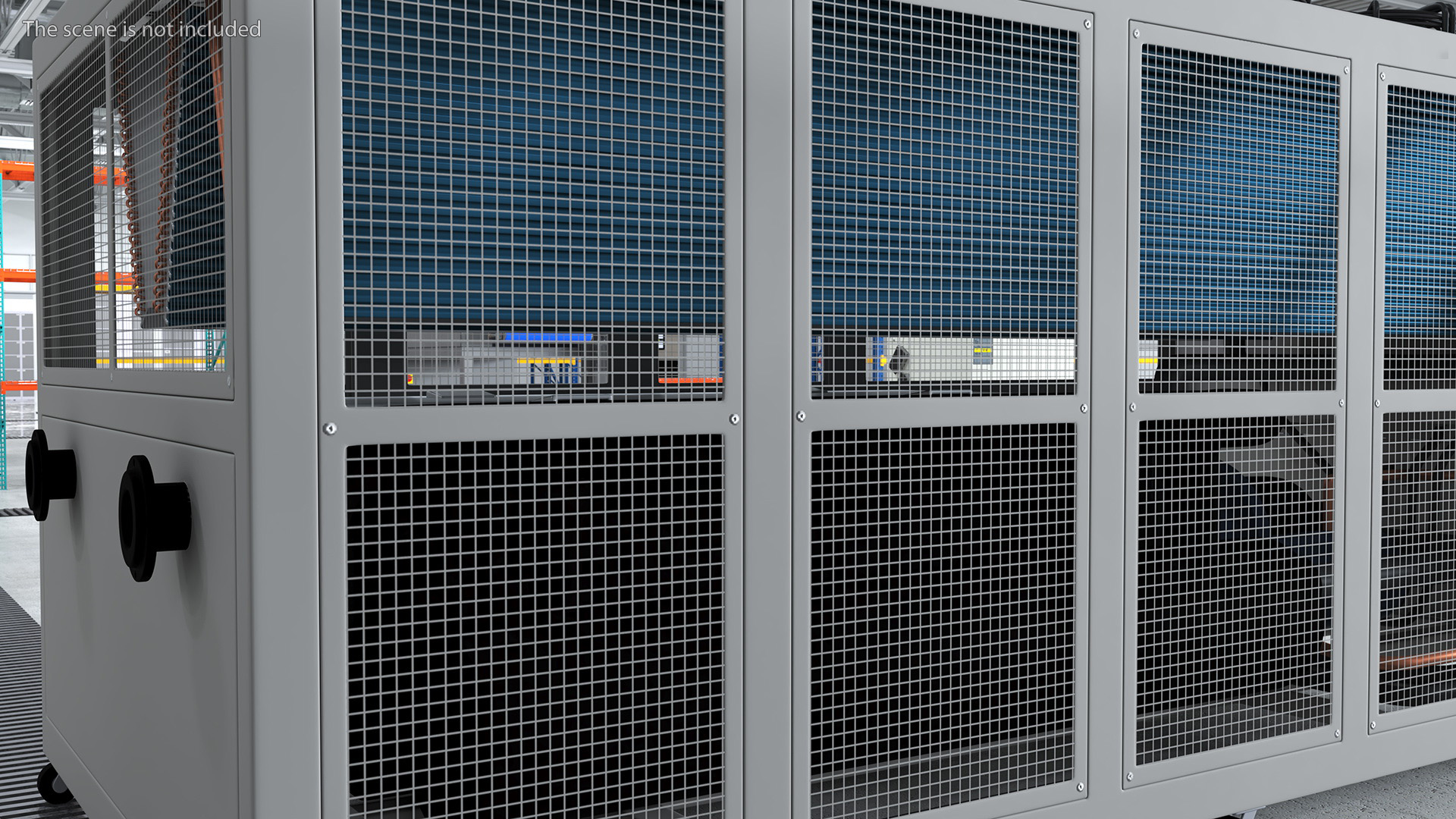 Screw Chiller for Fruit Puree 3D model