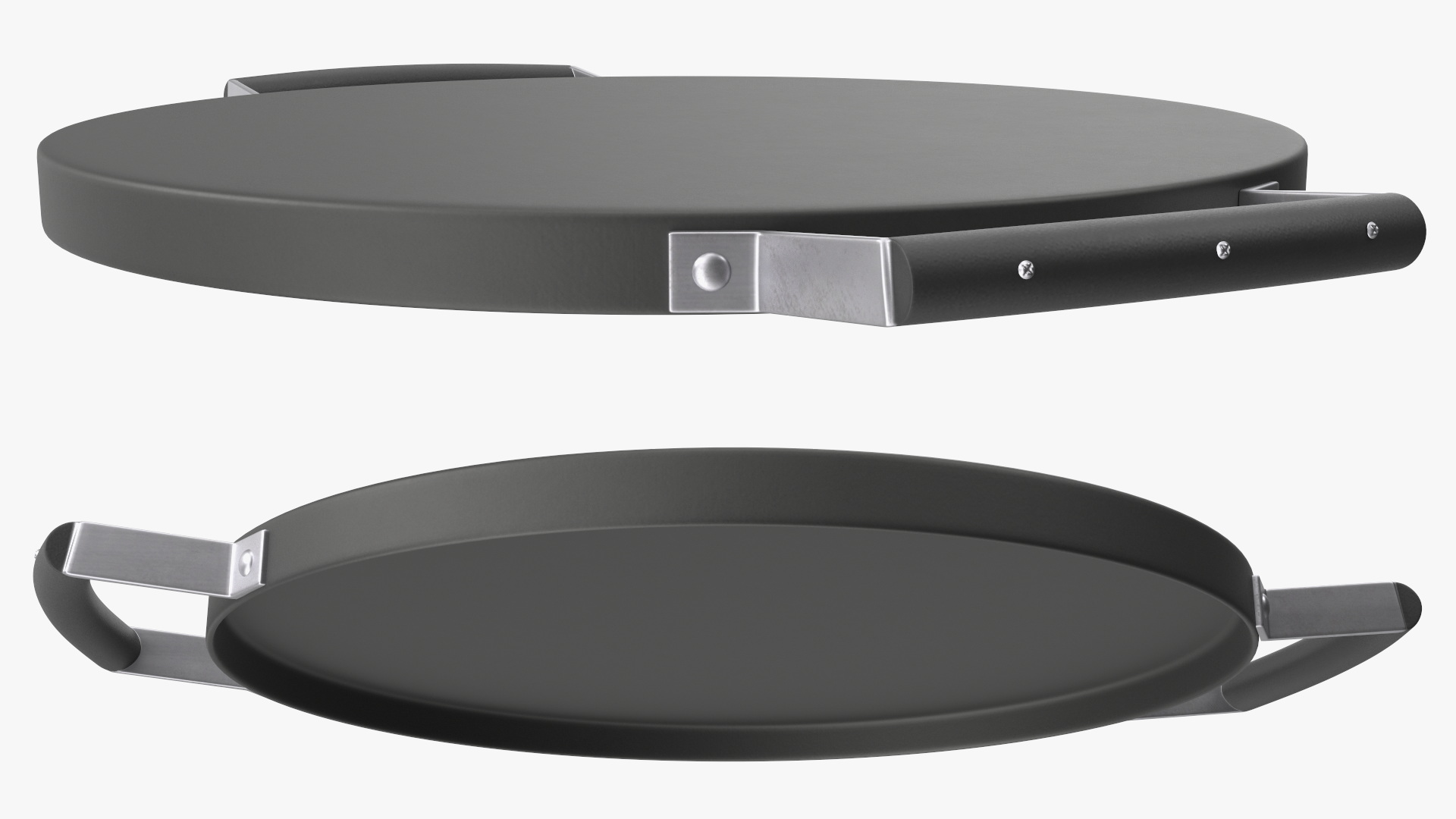 Flat Grill Pan 3D model