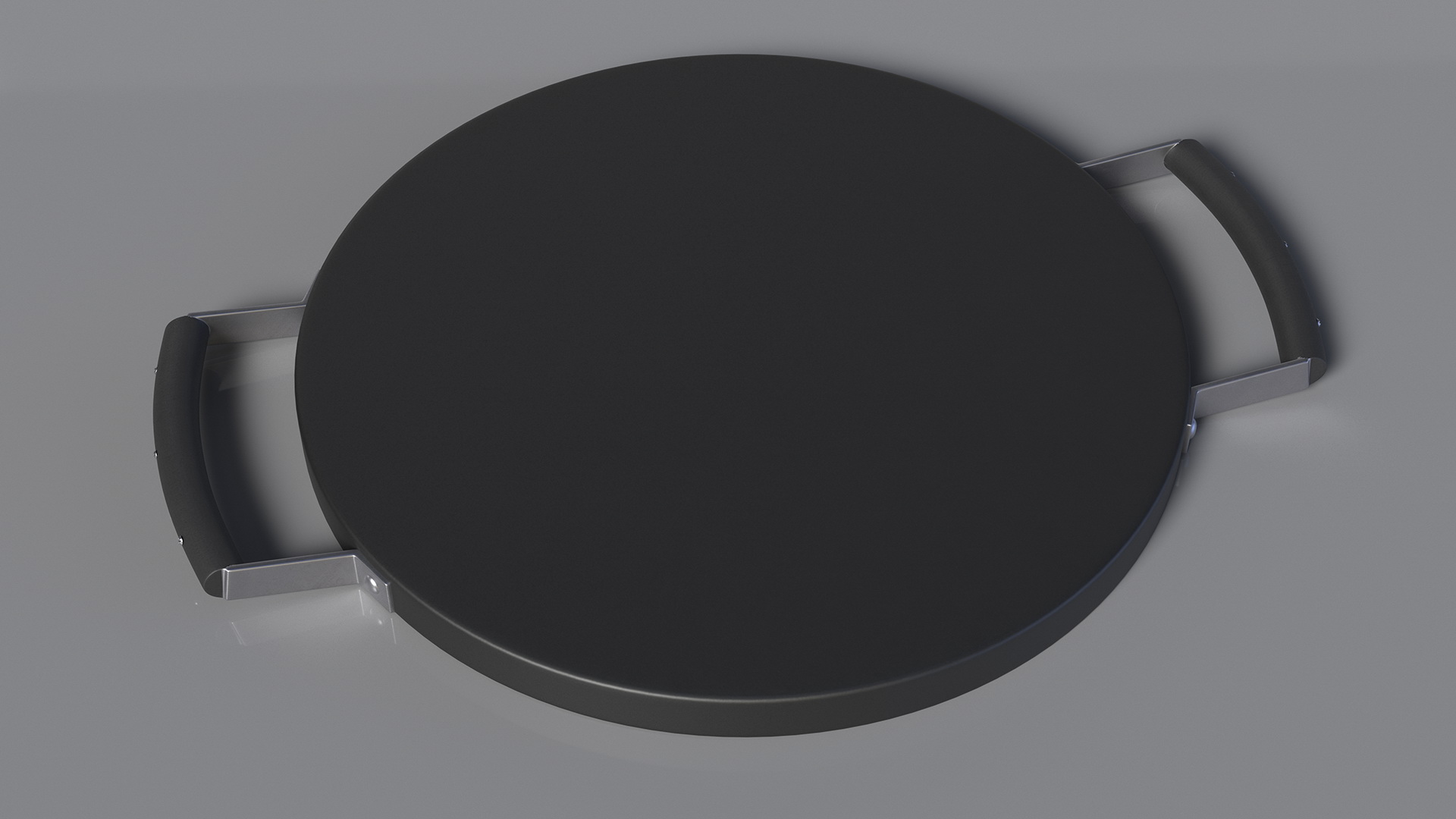 Flat Grill Pan 3D model