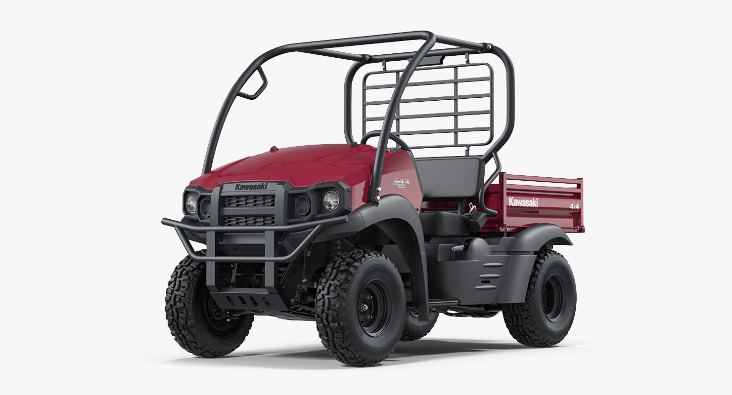 3D model 2019 Kawasaki Mule SX 4x4